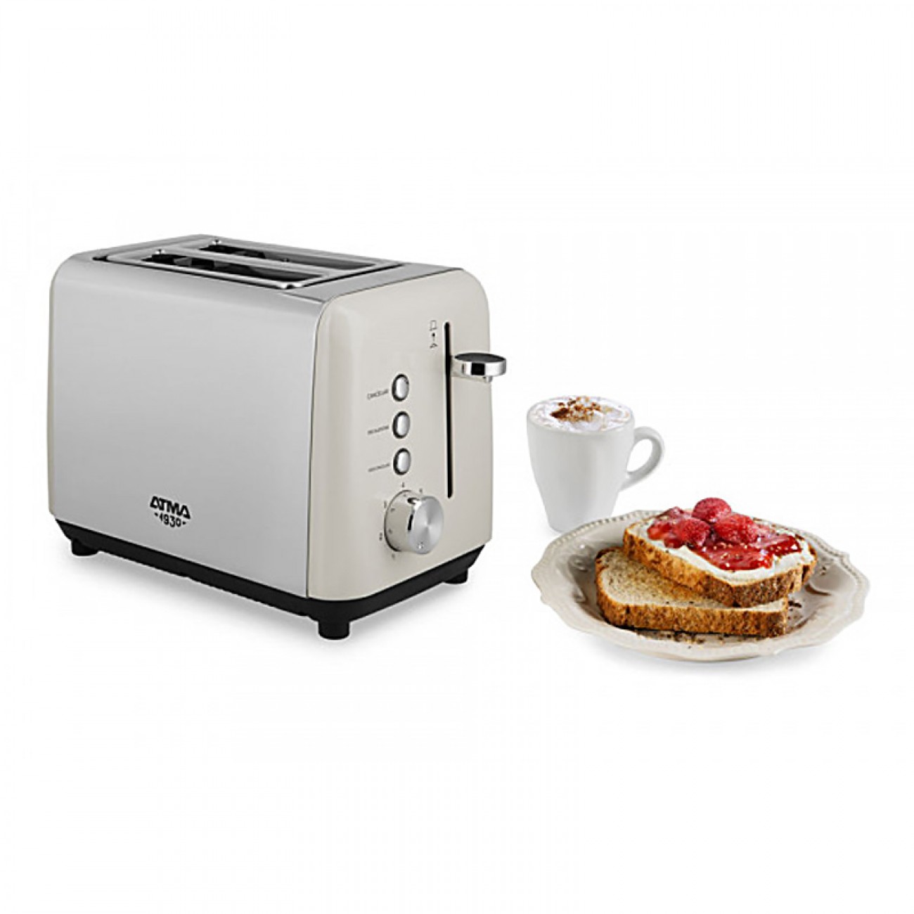 Imagen Tostadora Atma Toat21vcp 700w 2 Bandejas