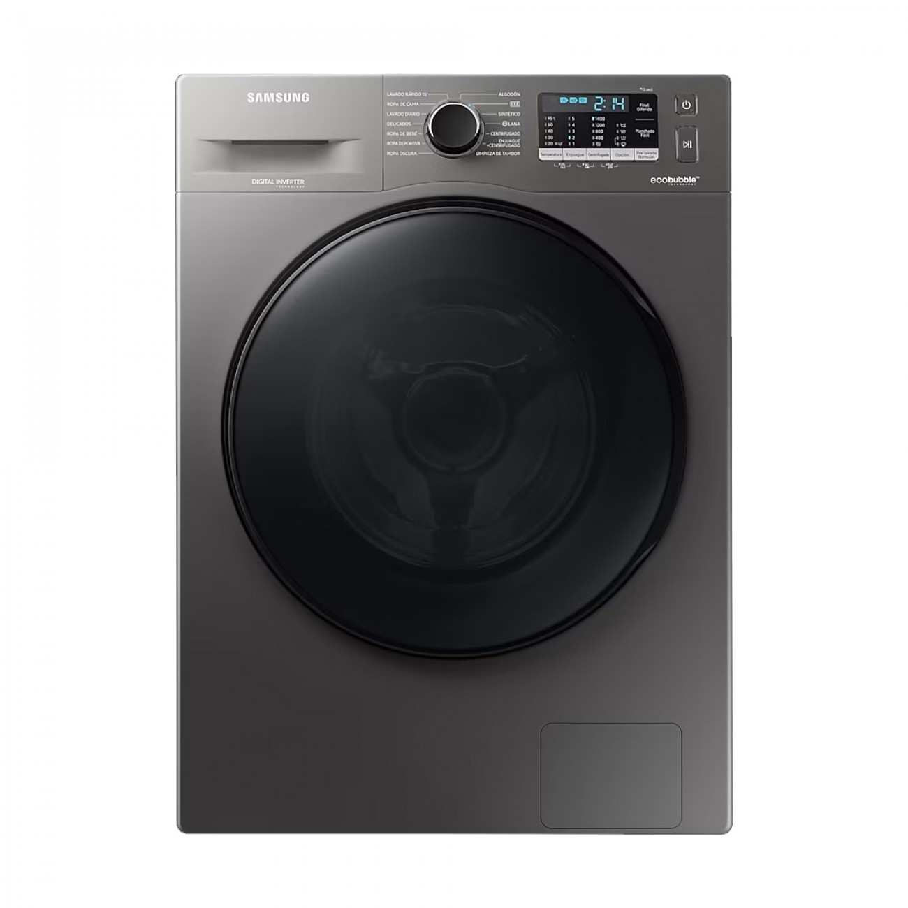 Imagen Lavarropas Automático Samsung Ww95a 9.5 Kg 1400 Rpm Silver