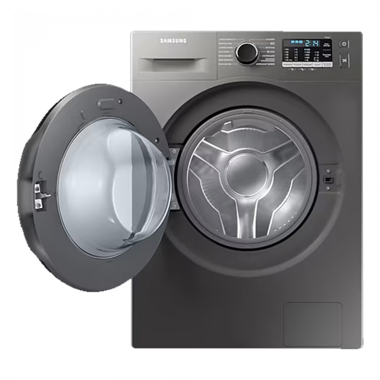 Imagen Lavarropas Automático Samsung Ww95a 9.5 Kg 1400 Rpm Silver