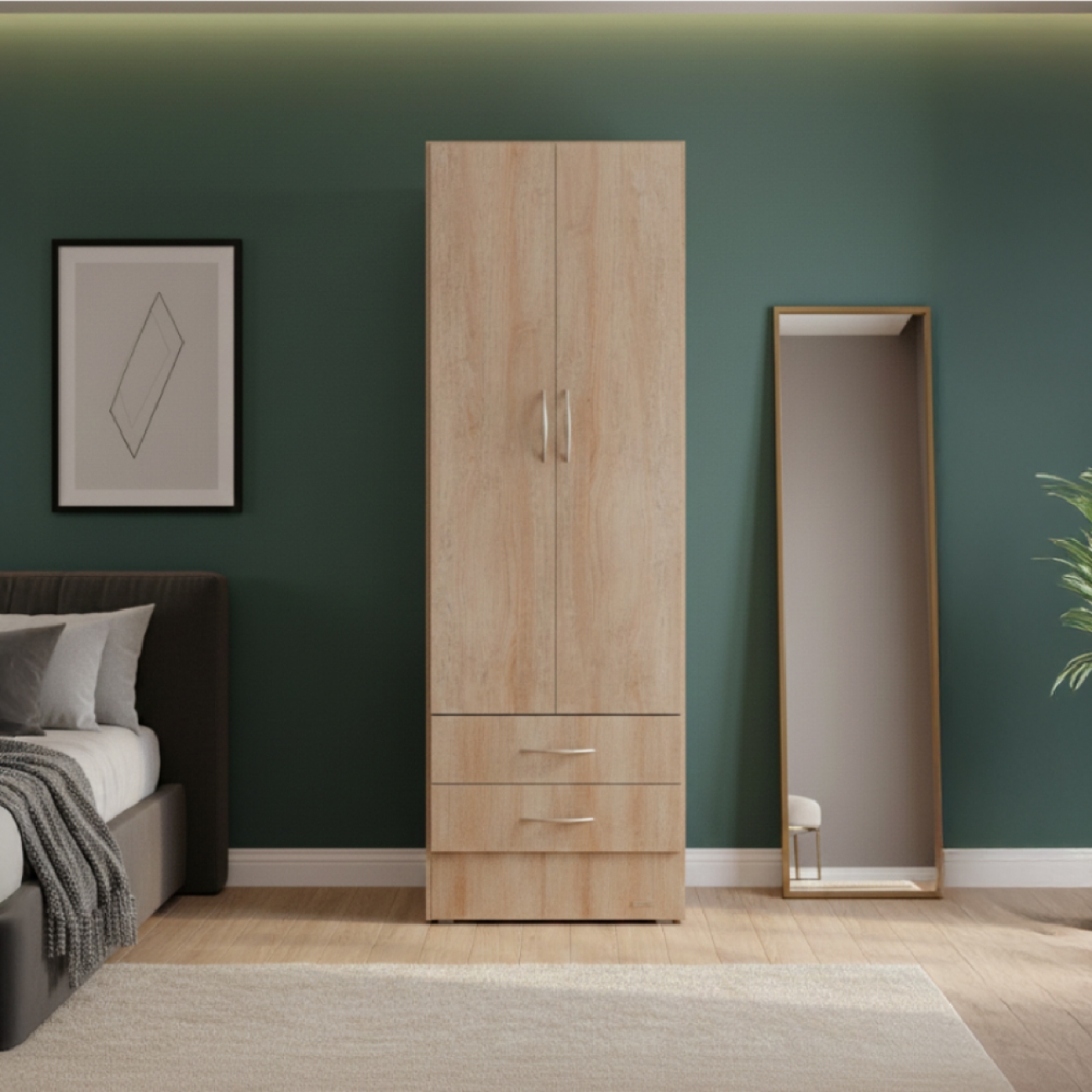 Imagen Placard Ropero Platinum Modelo 912 62cm Savanna