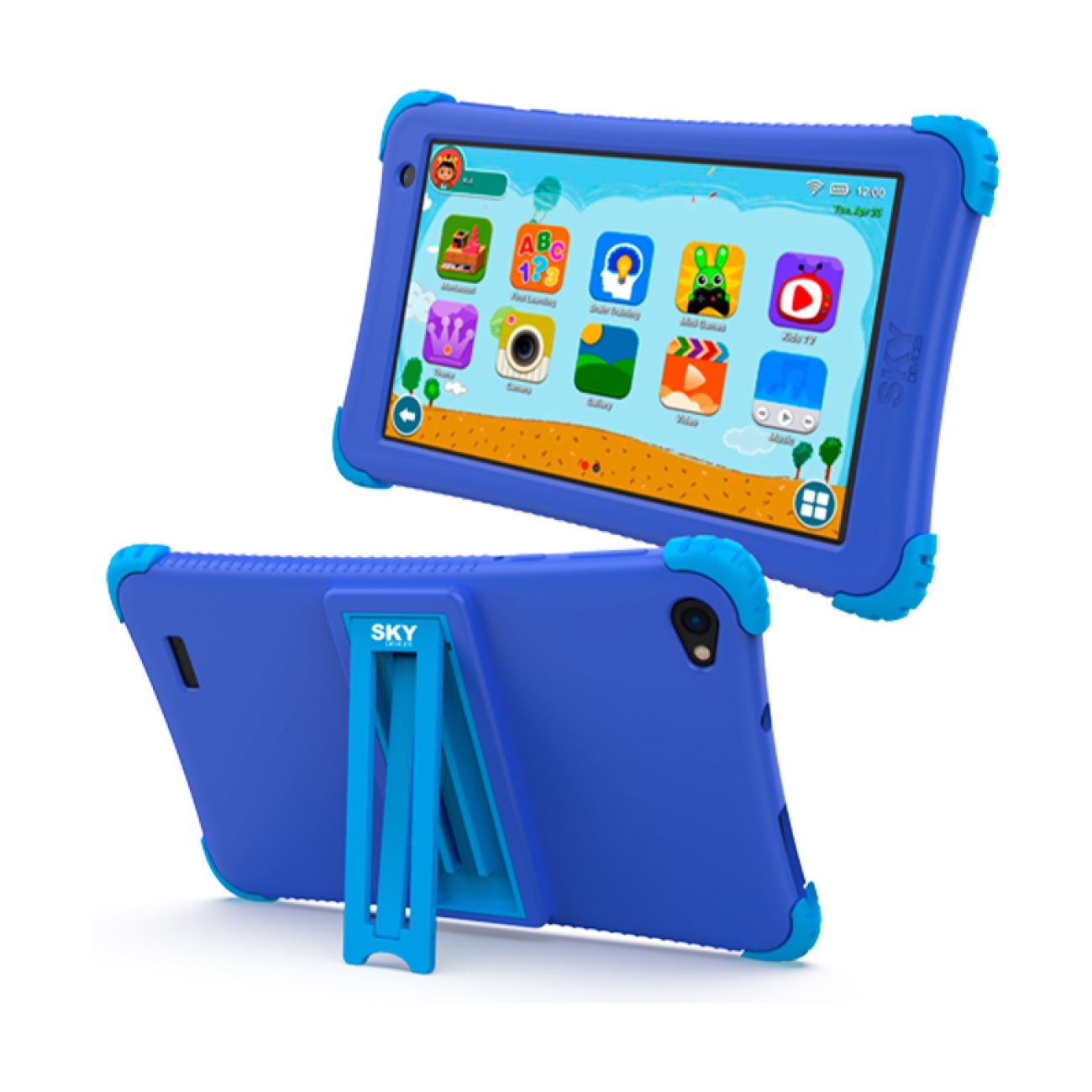 Imagen Tablet Sky Kids Pro 10" 4/32 Gb Android 13 Con Funda