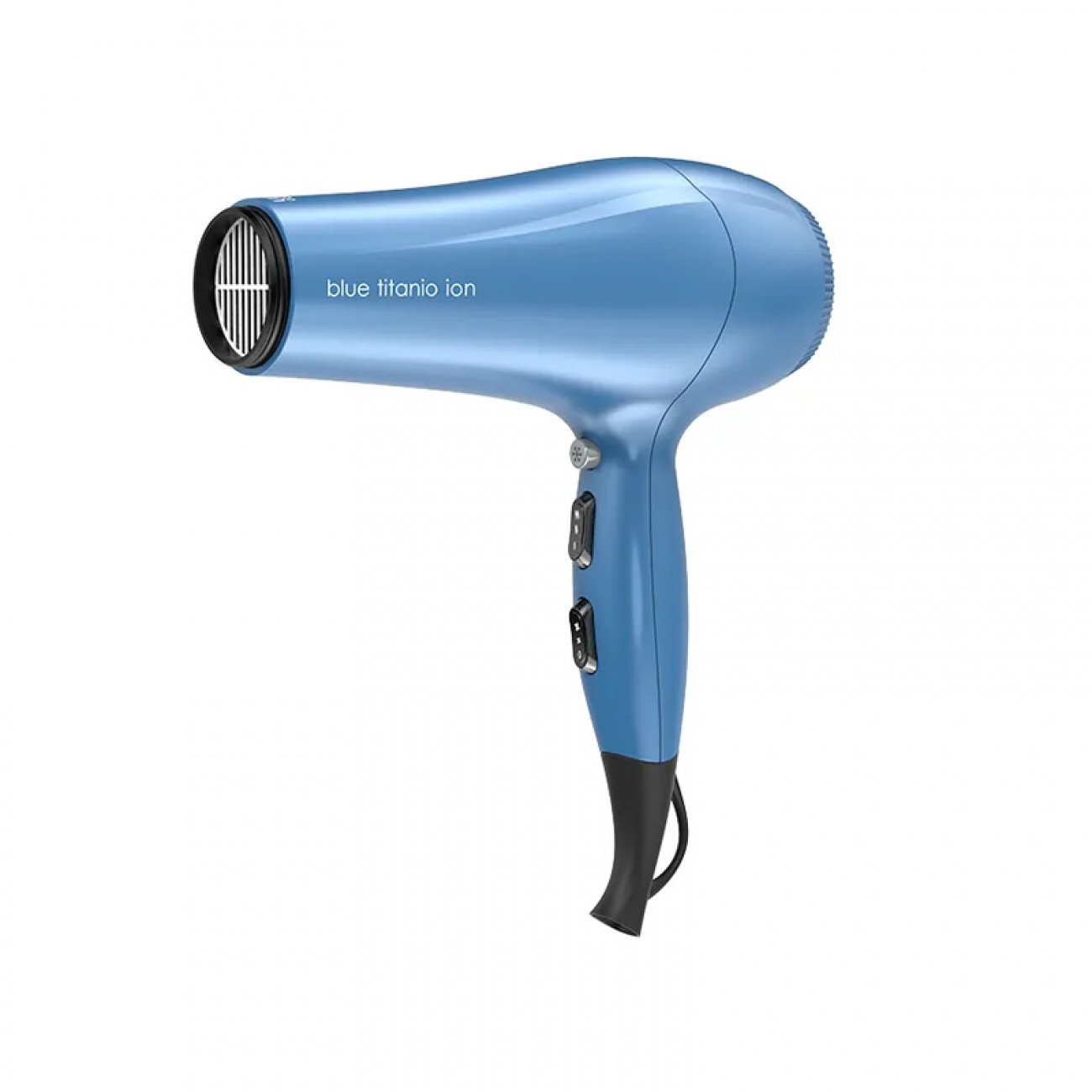 Imagen Secador De Pelo Gama Mistral Blue Titanium 2300w Nano Silver