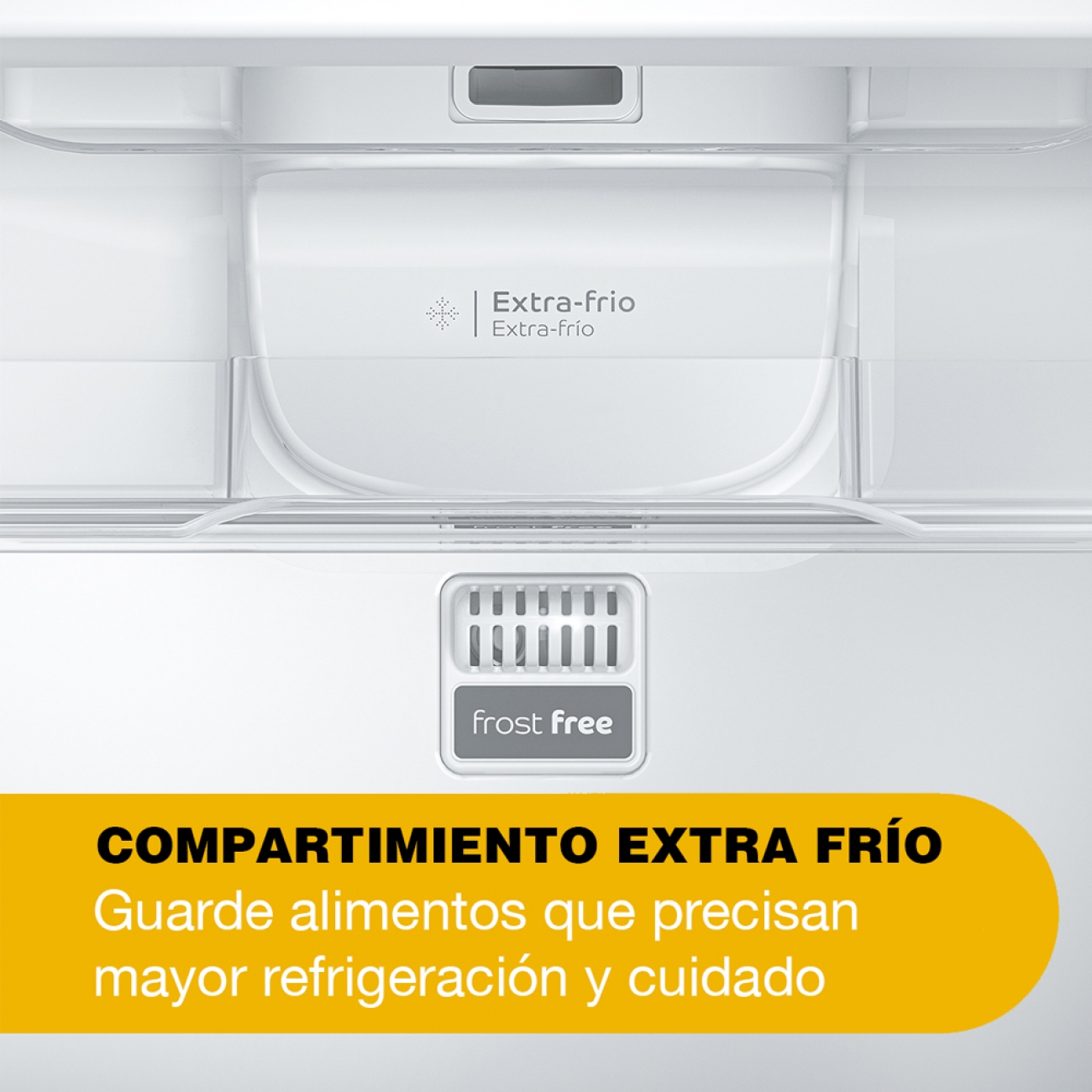 Imagen Heladera No Frost Inverter Whirlpool Wrm42hk 386 L Inox