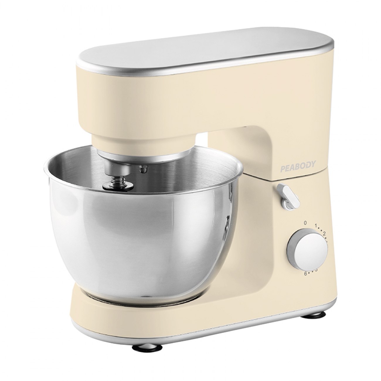 Imagen Batidora Planetaria Peabody Pe-bm102i 1000w Bowe 4l Inox Pastel