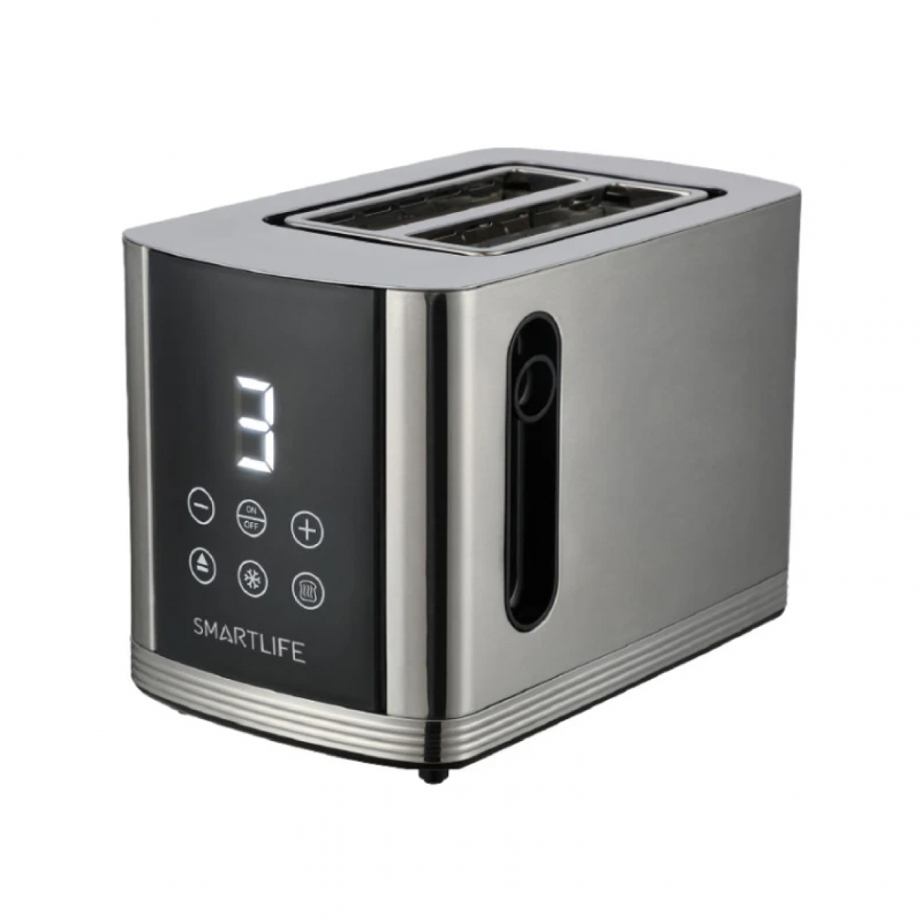 Imagen Tostadora Eléctrica Smartlife Sl-to1520 2 Bandejas Inox