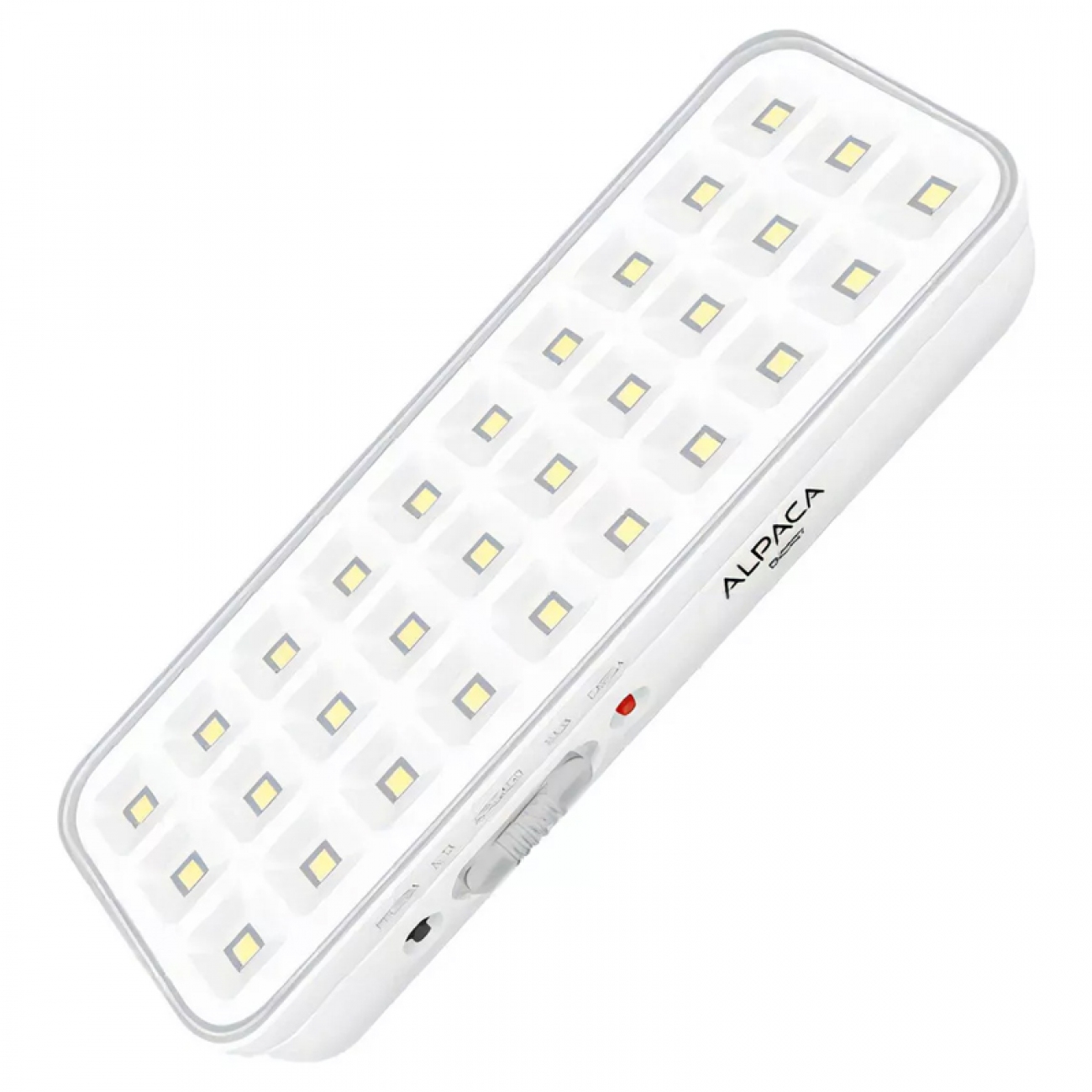 Imagen Luz De Emergencia Alpaca Alpen30 30 Leds 9 Hs Encend Auto