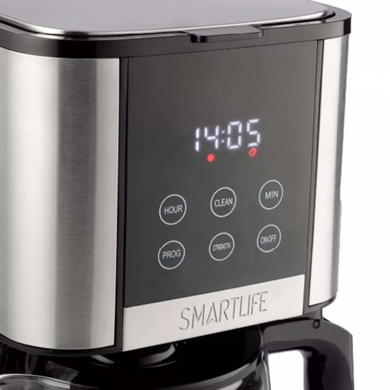 Imagen Cafetera De Filtro Smartlife Sl-cmd1520 Digital 1.5 Lts