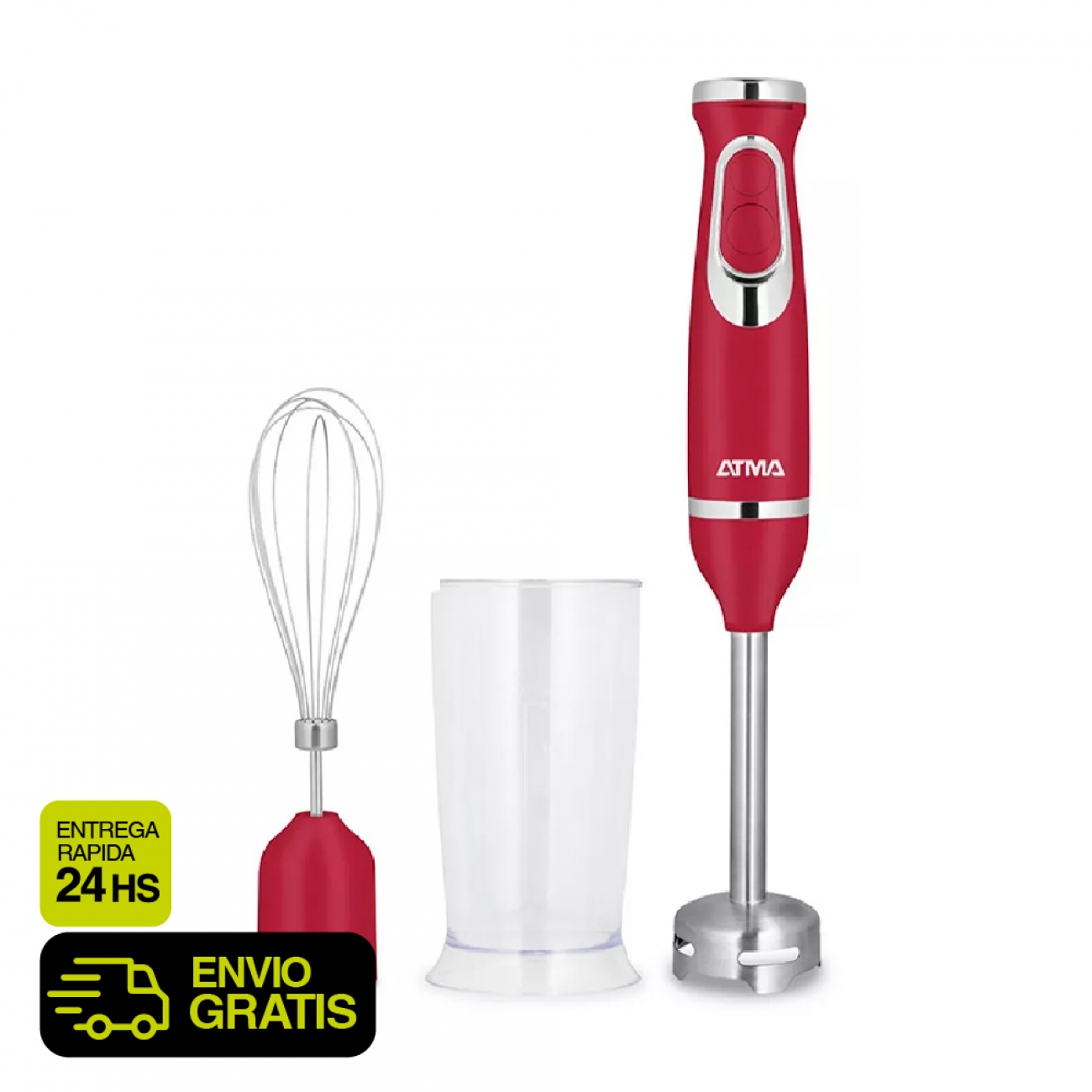 Imagen Licuadora De Mano Philco Lmat8527rp 600w Pulsador