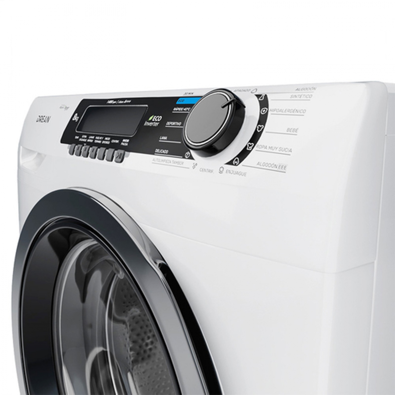 Imagen Lavado Y Secado Drean8 Kg-1400 Rpm-blco-clase A+++ - Ecoinverter