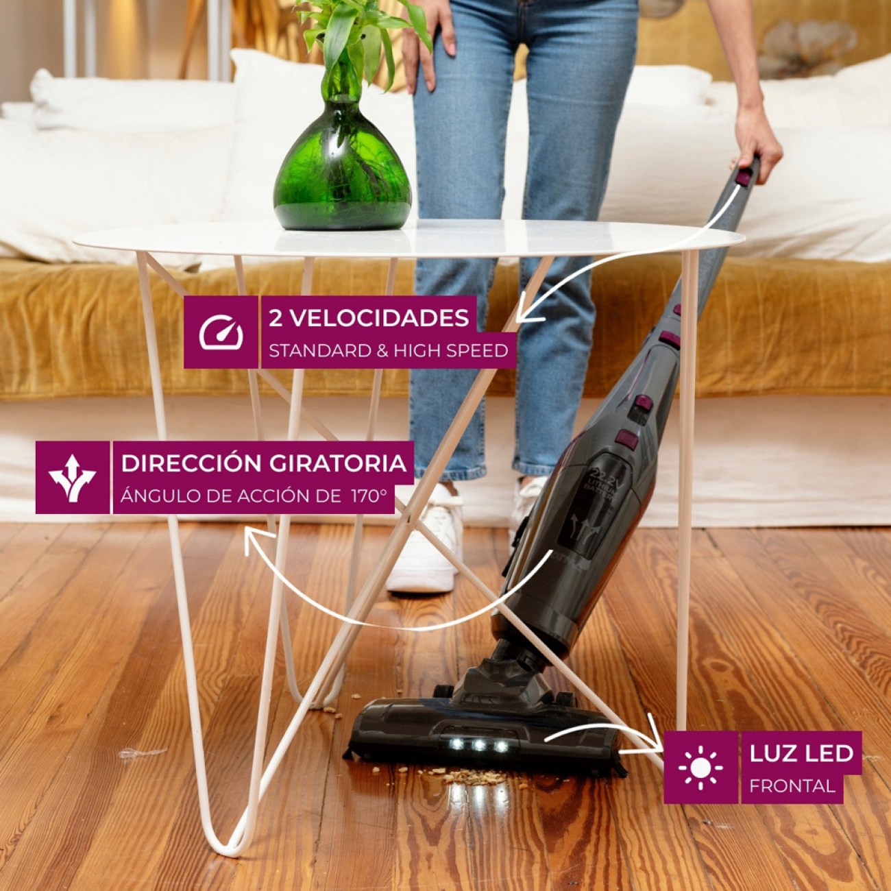 Imagen Aspiradora Atma 94as7922pi 1500w 20l Inalambrica