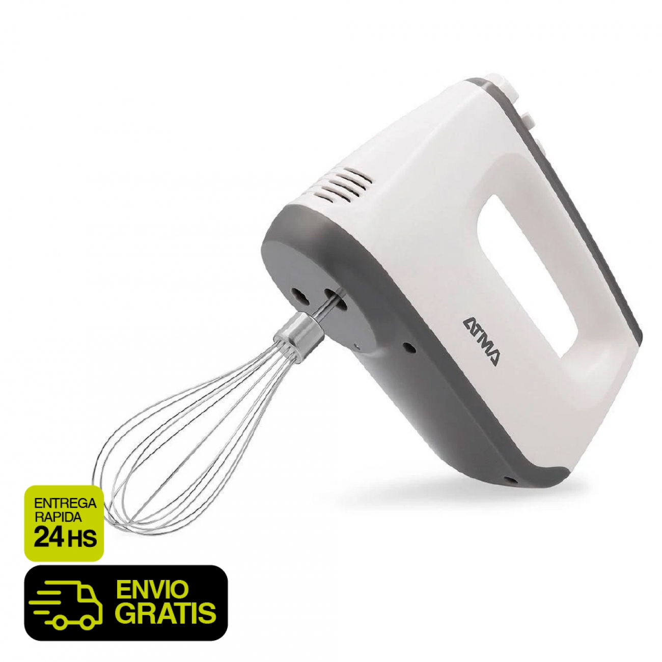 Imagen Batidora Manual Atma Bm8739ap 400w 3 Velocidades