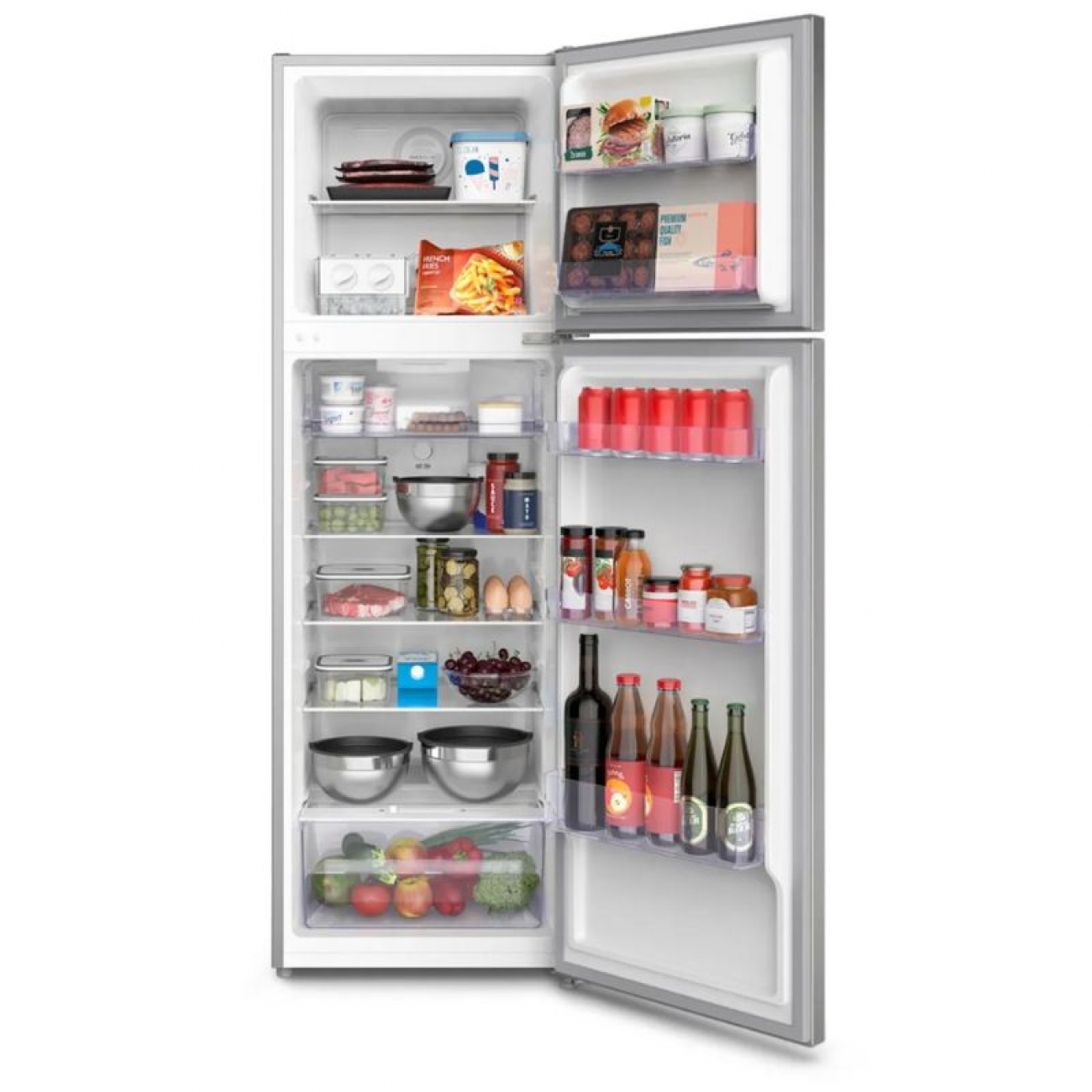 Imagen Heladera No Frost Inverter Gafa Hgnf251p 262 Lts