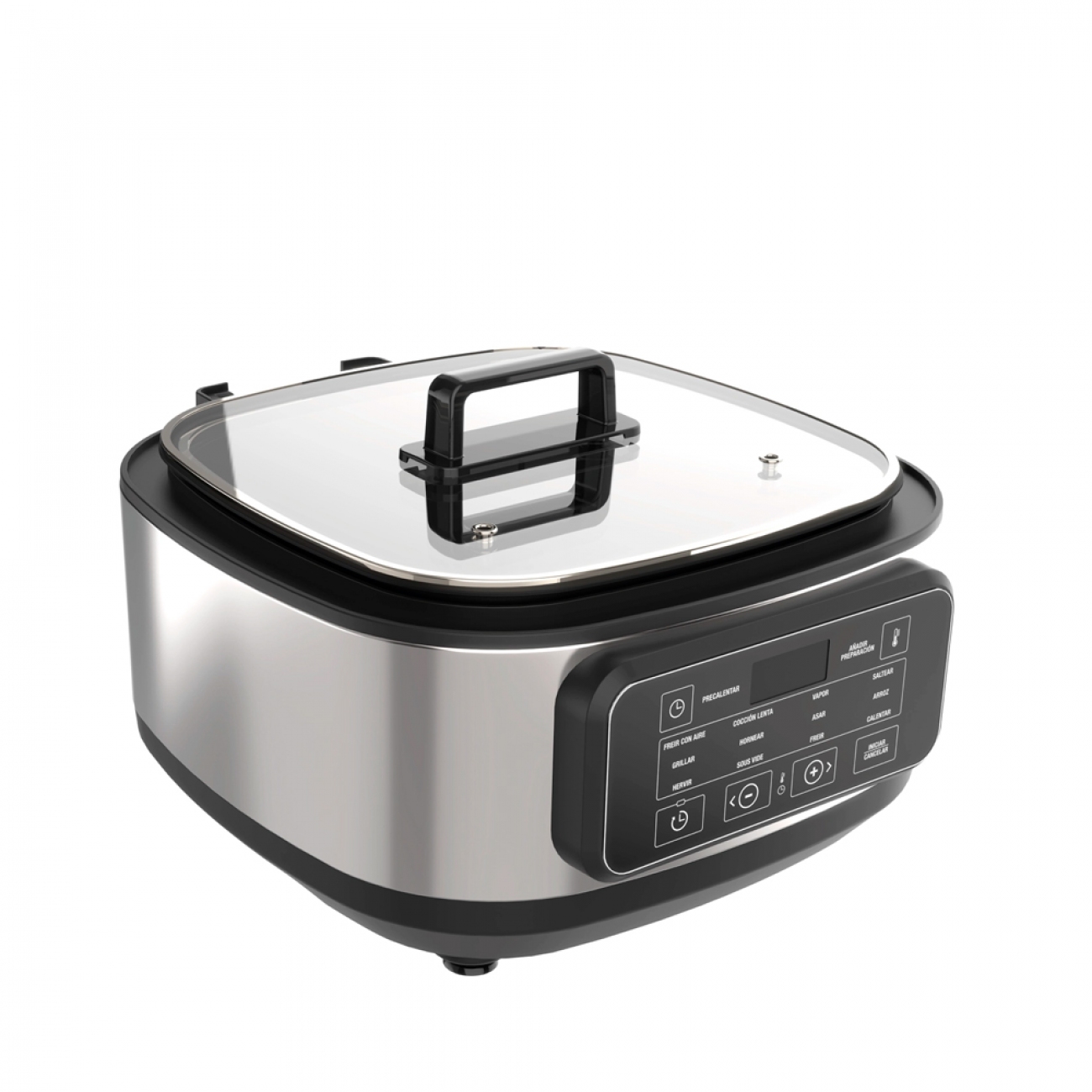 Imagen Freidora De Aire Peabody Pe-afm01n 6 Lts 1550w 12 Prog.