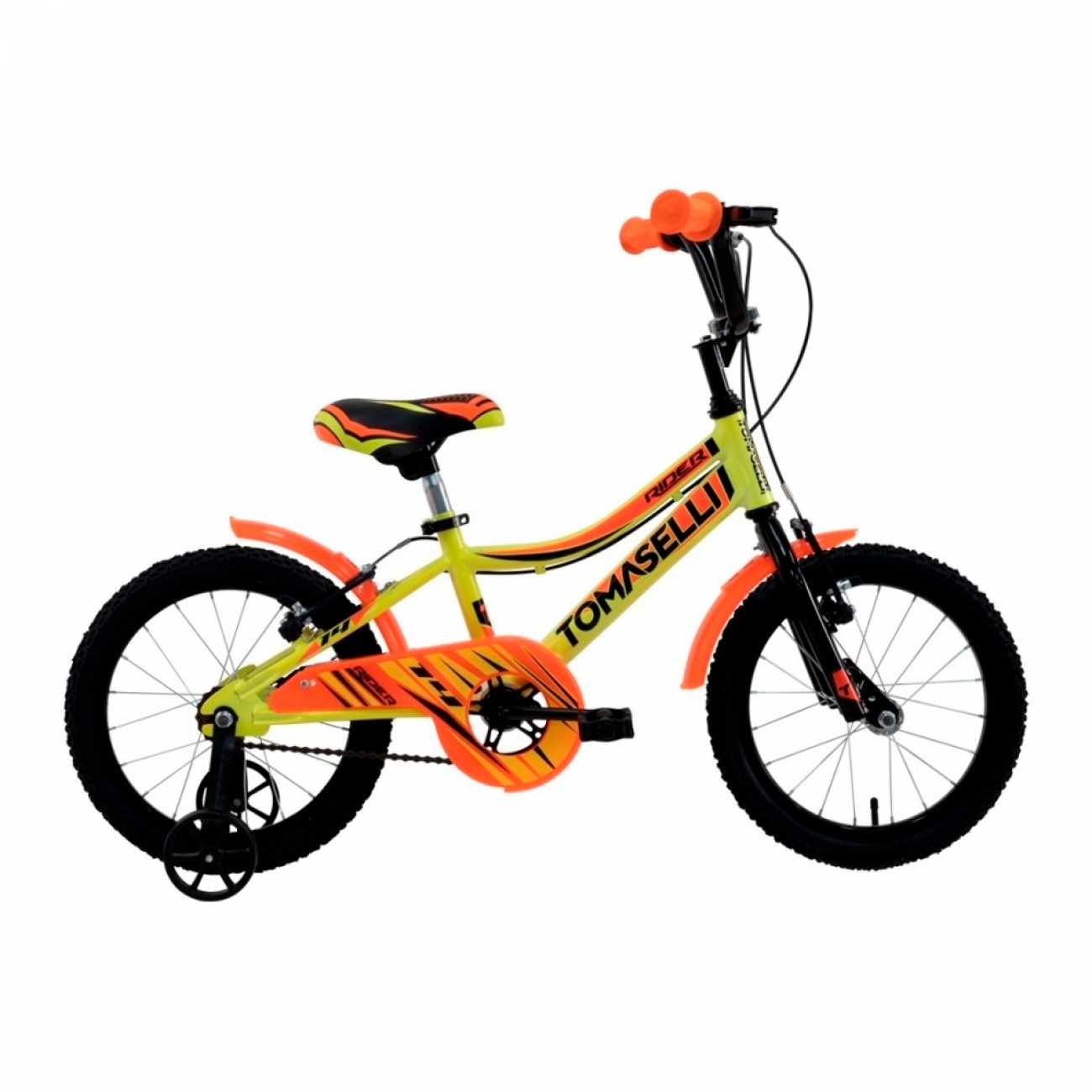 Imagen Bicicleta Para Niño Tomaselli Rider R14 Naranja