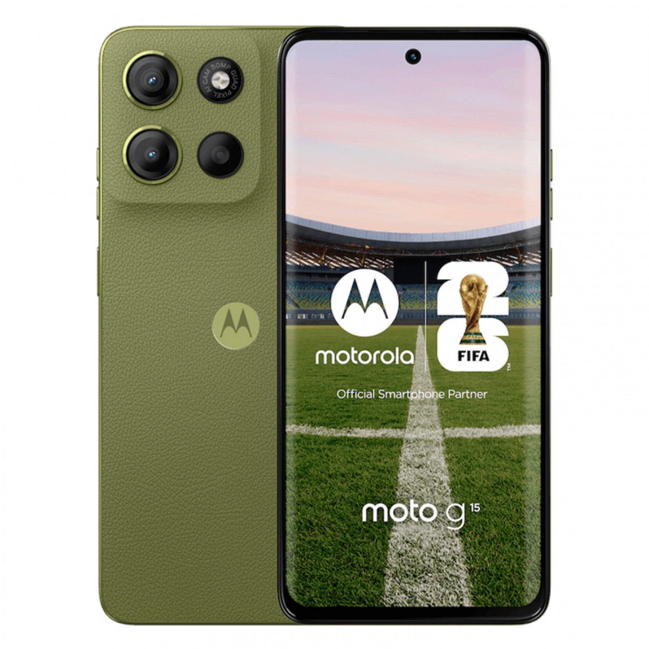 Imagen Celular Motorola G15 6.7" 4gb/128gb Forest Green