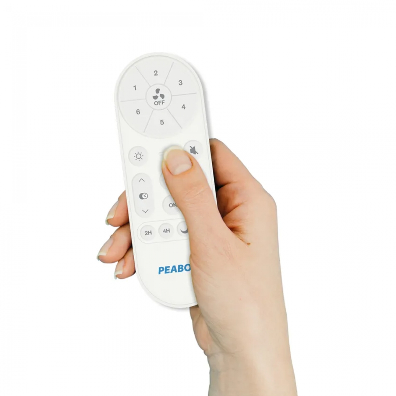 Imagen Ventilador De Techo Peabody Pe-vtrdc425s 72w Con Luz