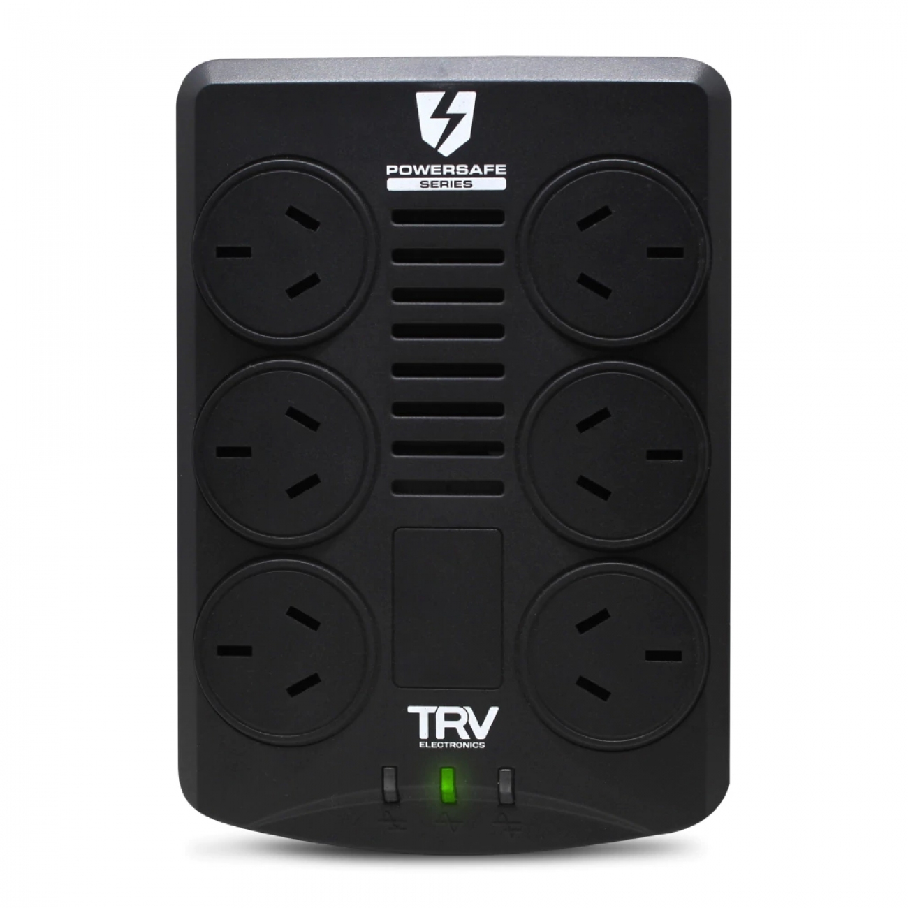 Imagen Estabilizador De Tension Trv Powesafe 1i 6 Tomas