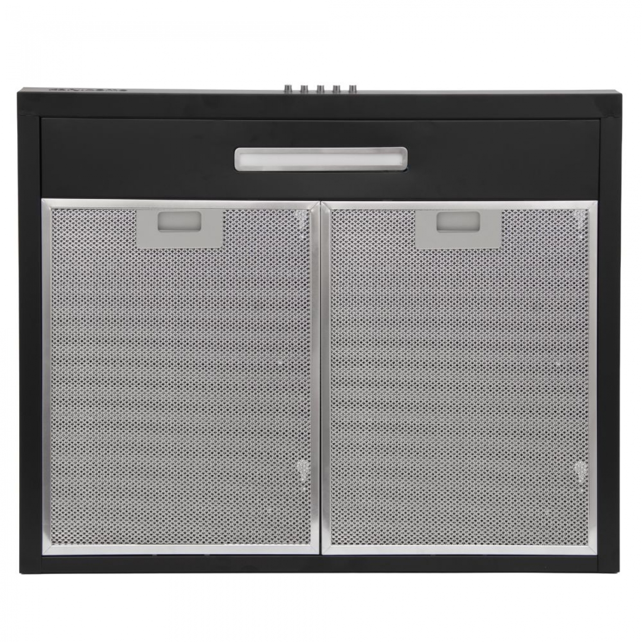 Imagen Purificador Kanji Airextpuri120b Inox Luz Led 3 Vel. Negro