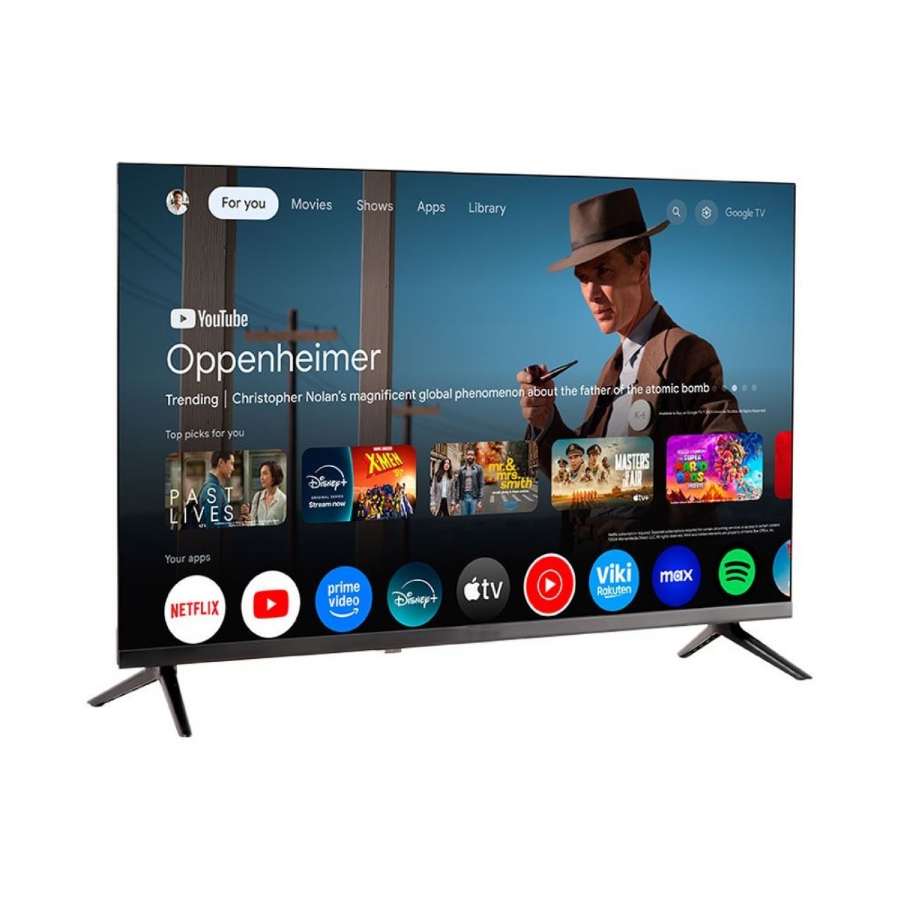 Imagen Smart Tv Led Qled 50" Panoramic Pan-50st005-2qw Whale Os