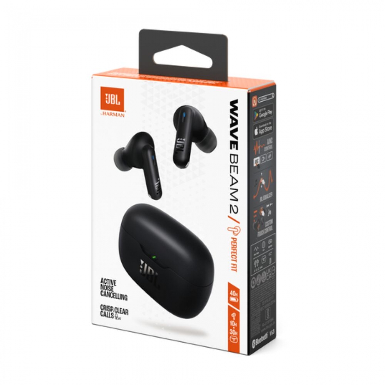 Imagen Auriculares In Ear Jbl Wbeam2blk 10hs Negro
