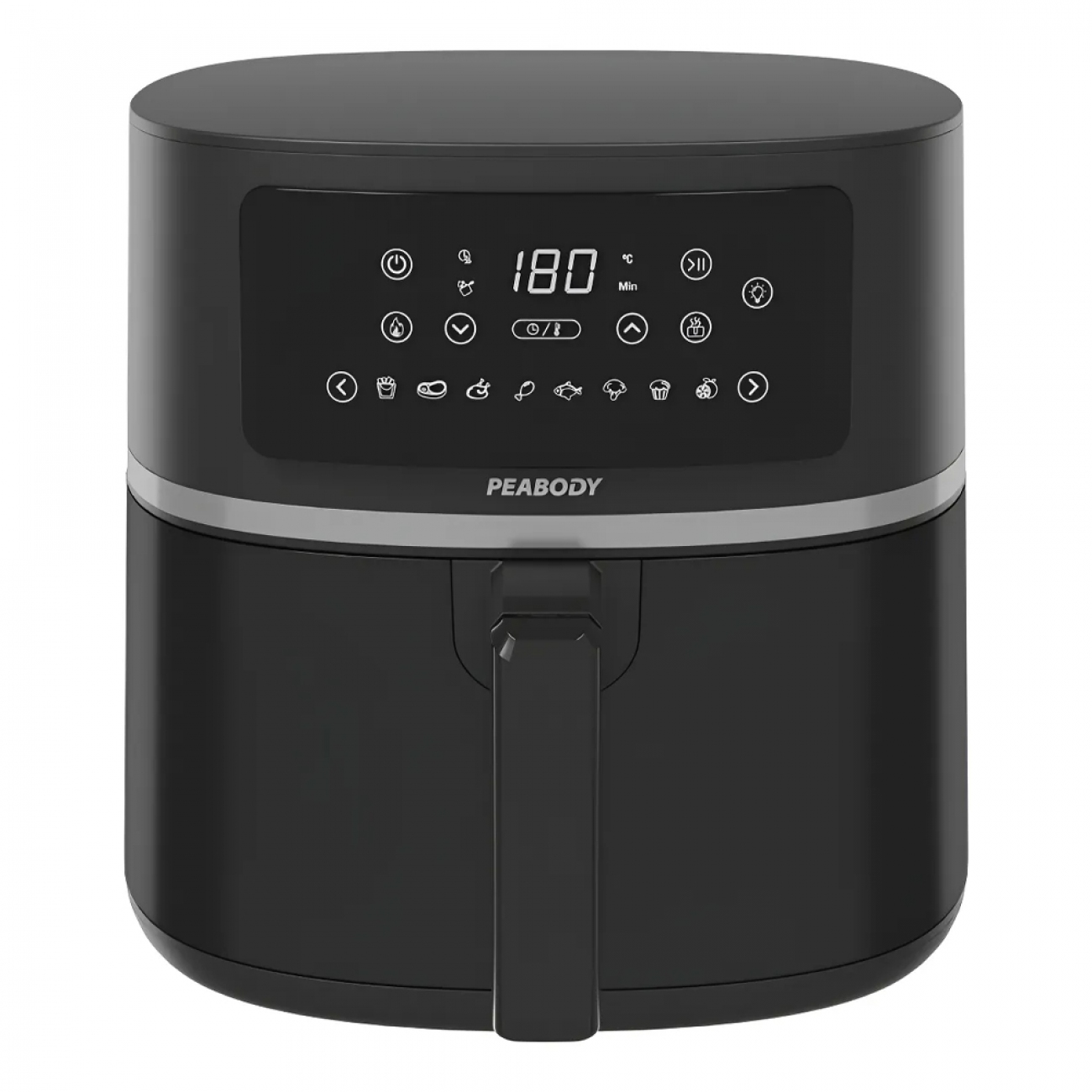 Imagen Freidora De Aire Peabody Pe-afw700n 7lts 1750w Tactil