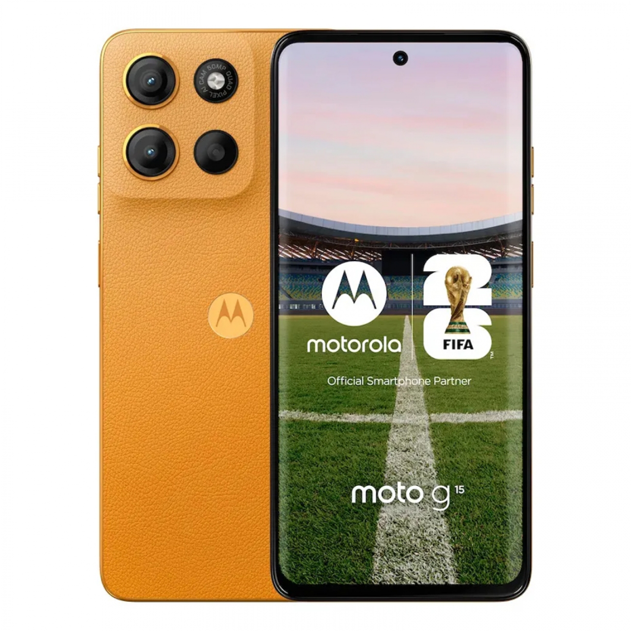 Imagen Celular Motorola G15 6.7" 4gb 128 Gb Naranja