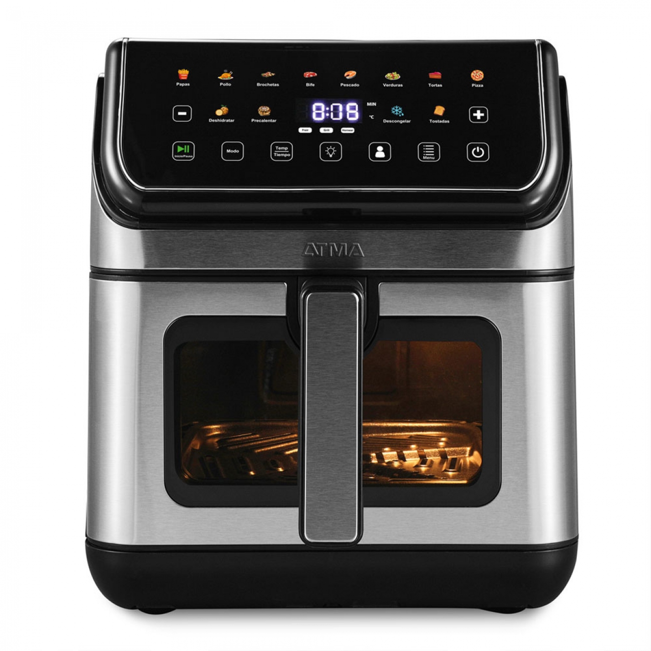 Imagen Freidora De Aire Atma Fr258aip 8 Lts 2000w Tactil
