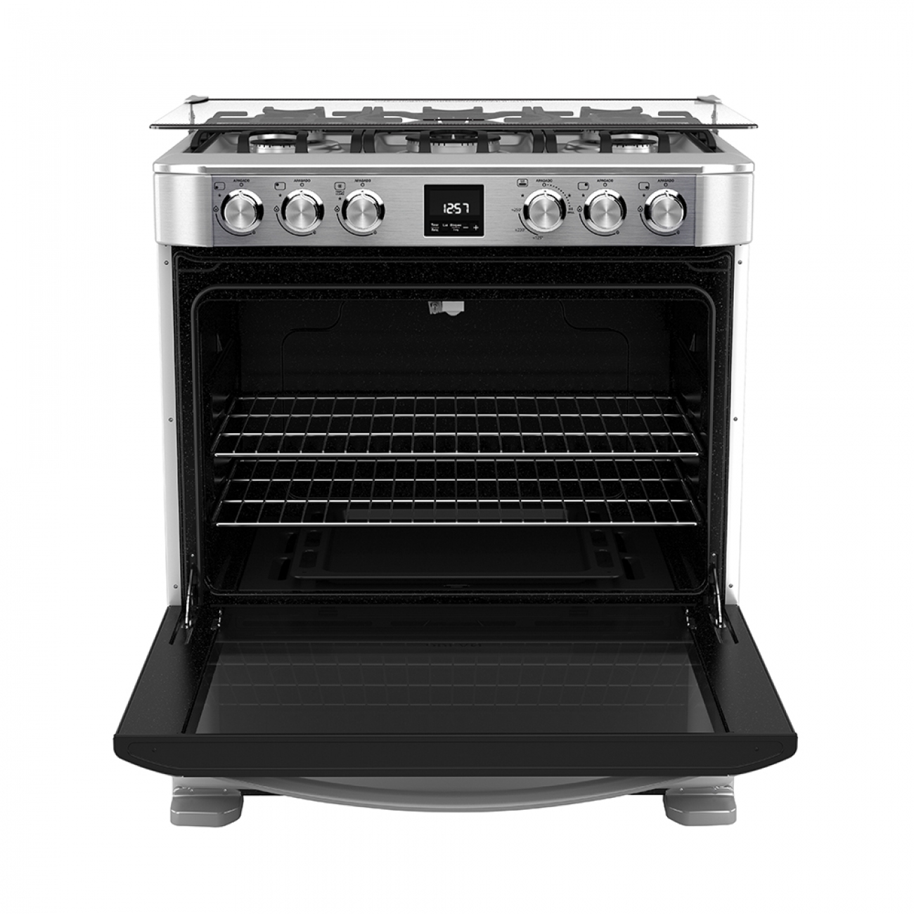 Imagen Cocina A Gas Drean Cd7609ei 4 Hornallas Multigas Inox