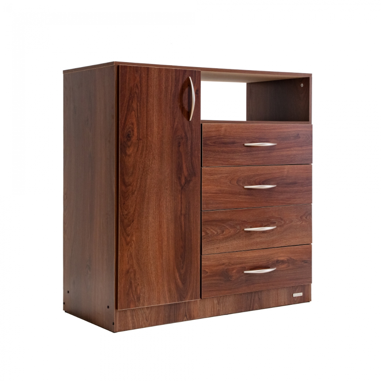 Imagen Comoda Chifonier Platinum 912-2 1 Puerta Roble Antiguo