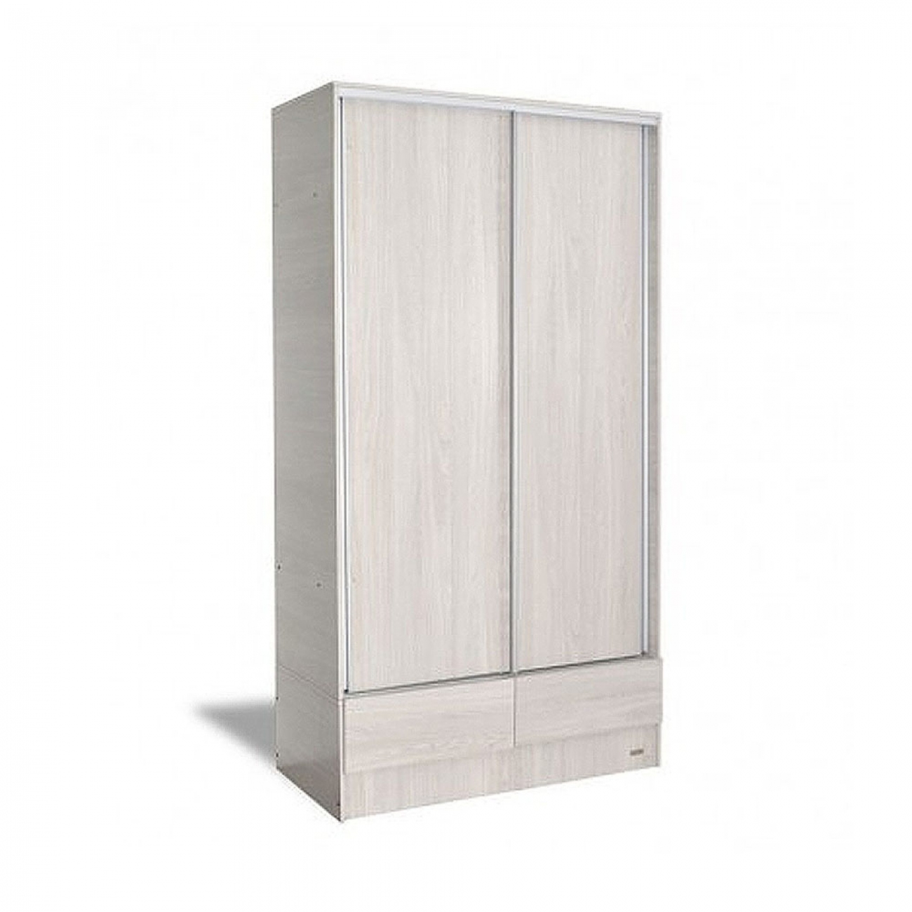 Imagen Placard Platinum 632-9 2 Puertas Corredizas Gris Andino