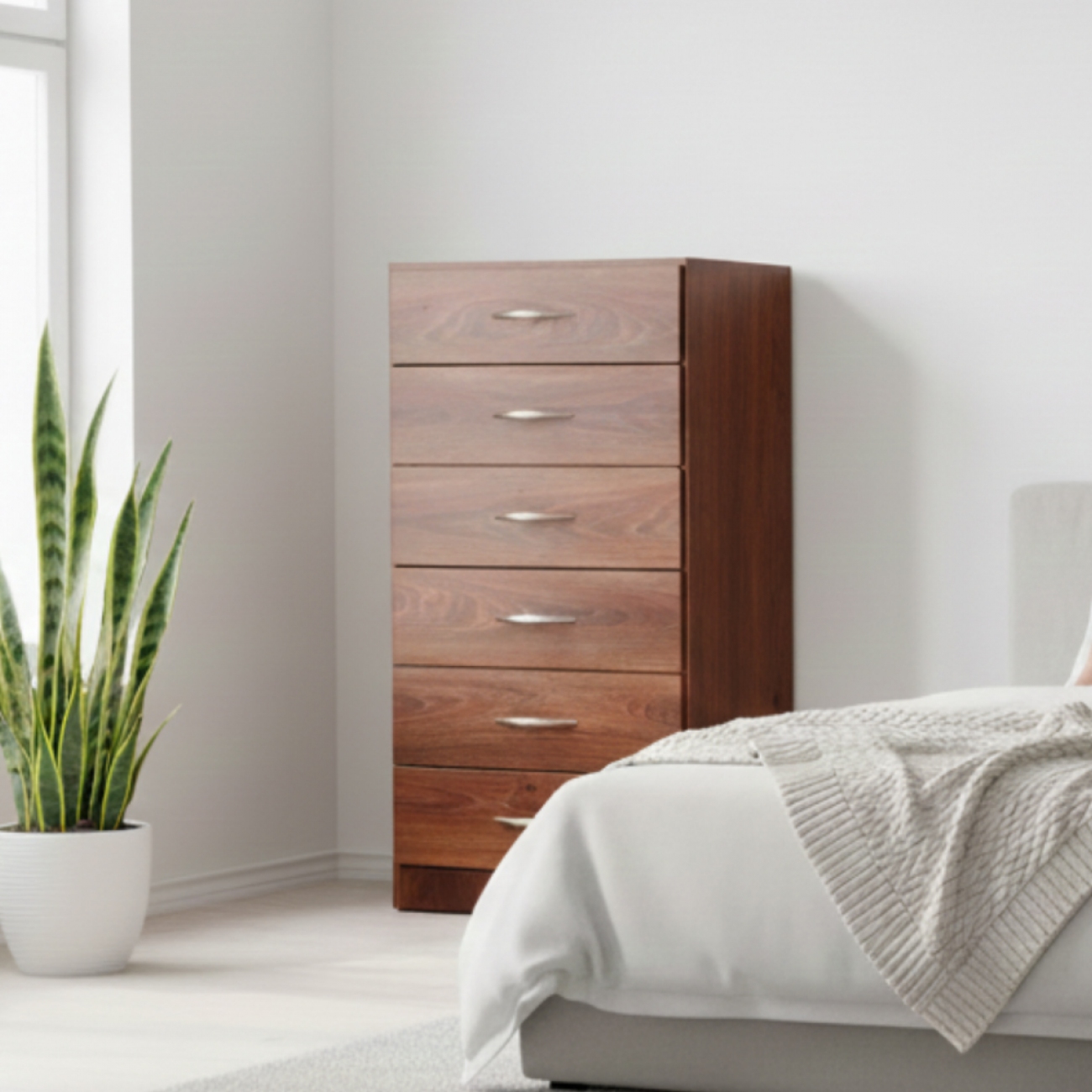 Imagen Cajonera Chifonier Platinum 920-2 6 Cajones Roble Antiguo