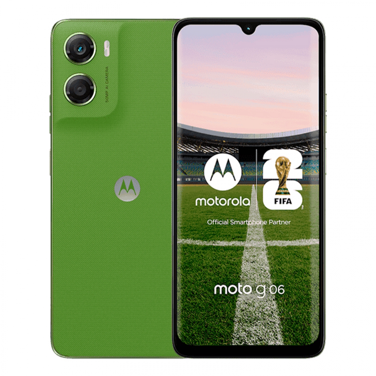 Imagen Celular Motorola G06 4gb 128gb 6.9" Verde