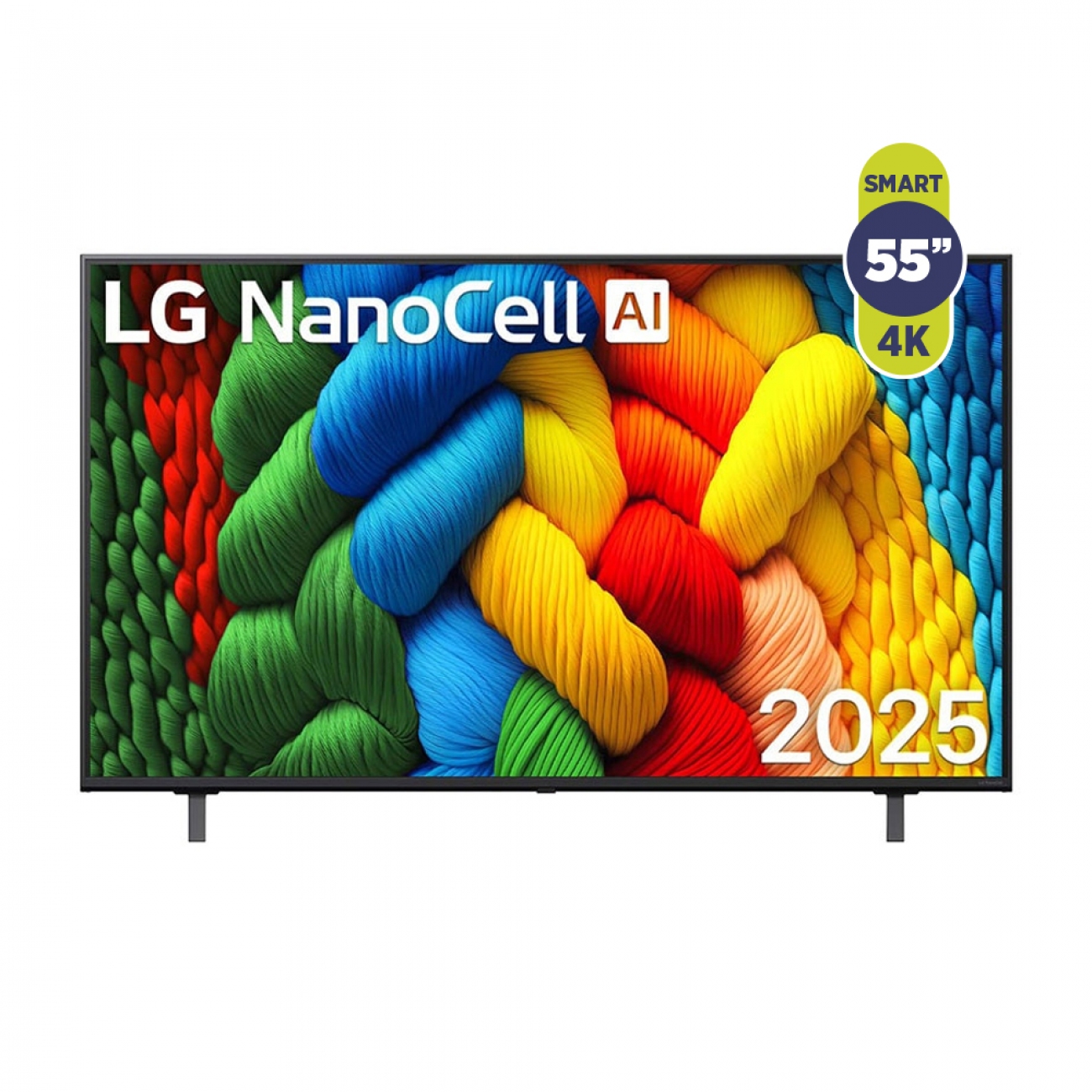 Imagen Smart TV 55" LG 55NANO80ASA UHD4K Web OS HDMI USB