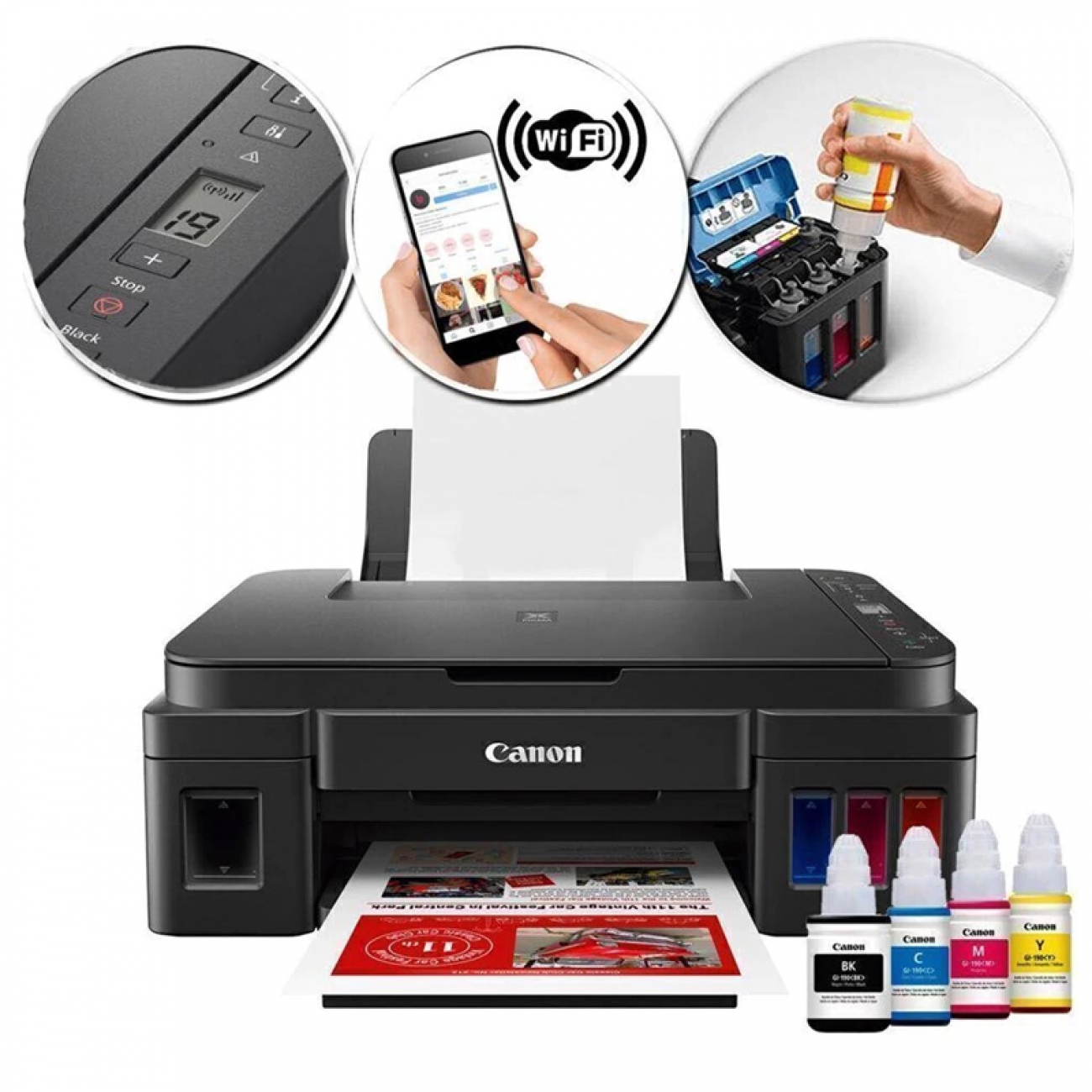 Imagen Impresora Multifunci&oacute;n Canon Pixma G3110 Wifi