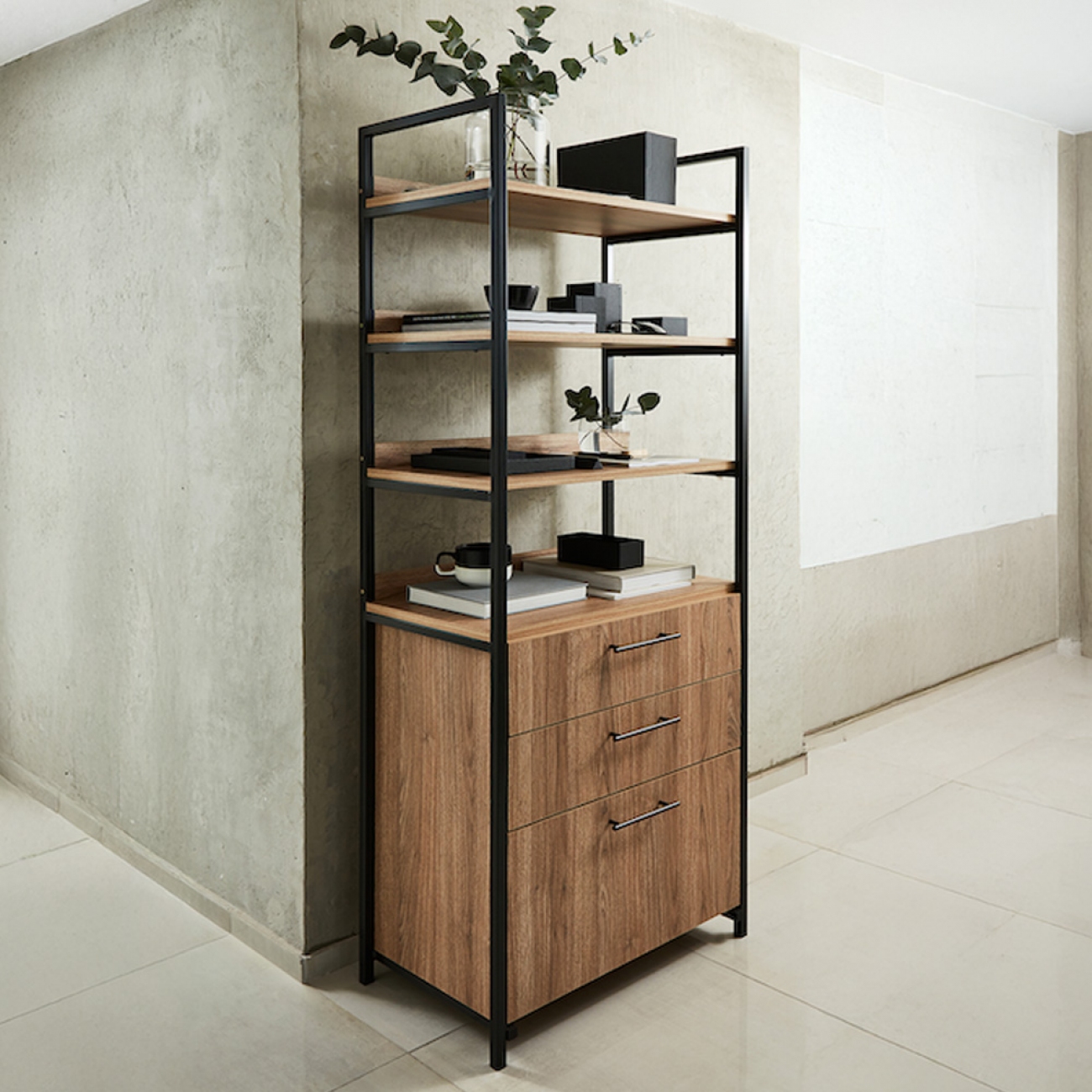 Imagen Mueble Organiza Silcar Esltm 64x180x39 Olmo Finlandes