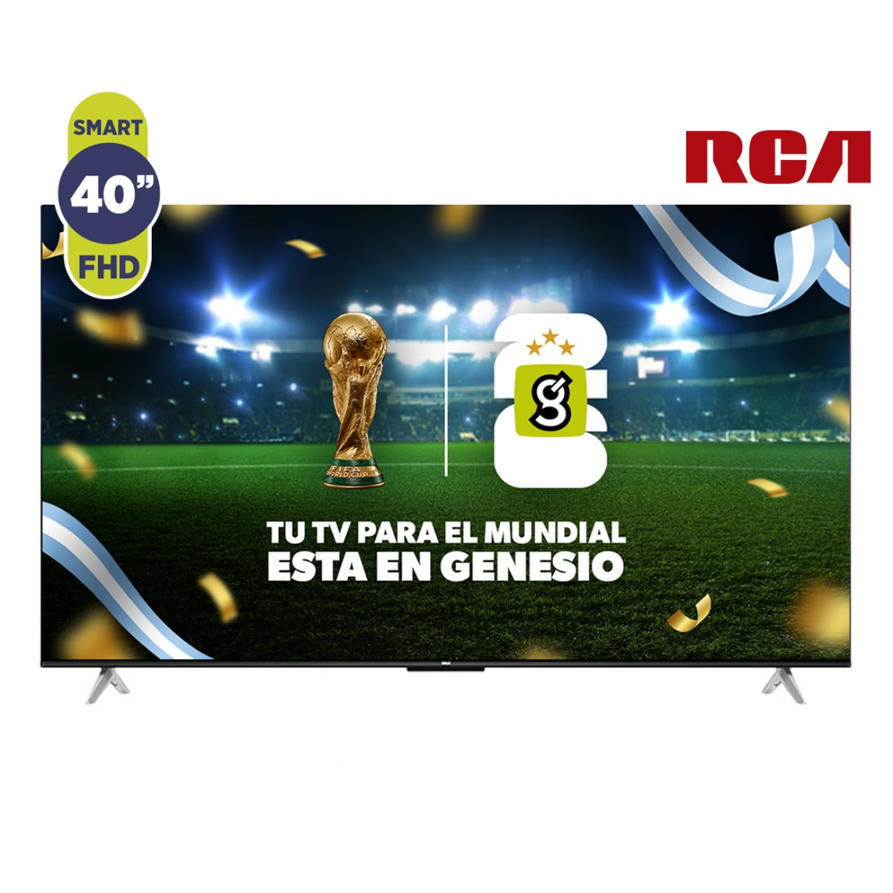 Imagen Smart Tv 40" Rca C40gl100-f Uhd Google Tv Hdmi Usb