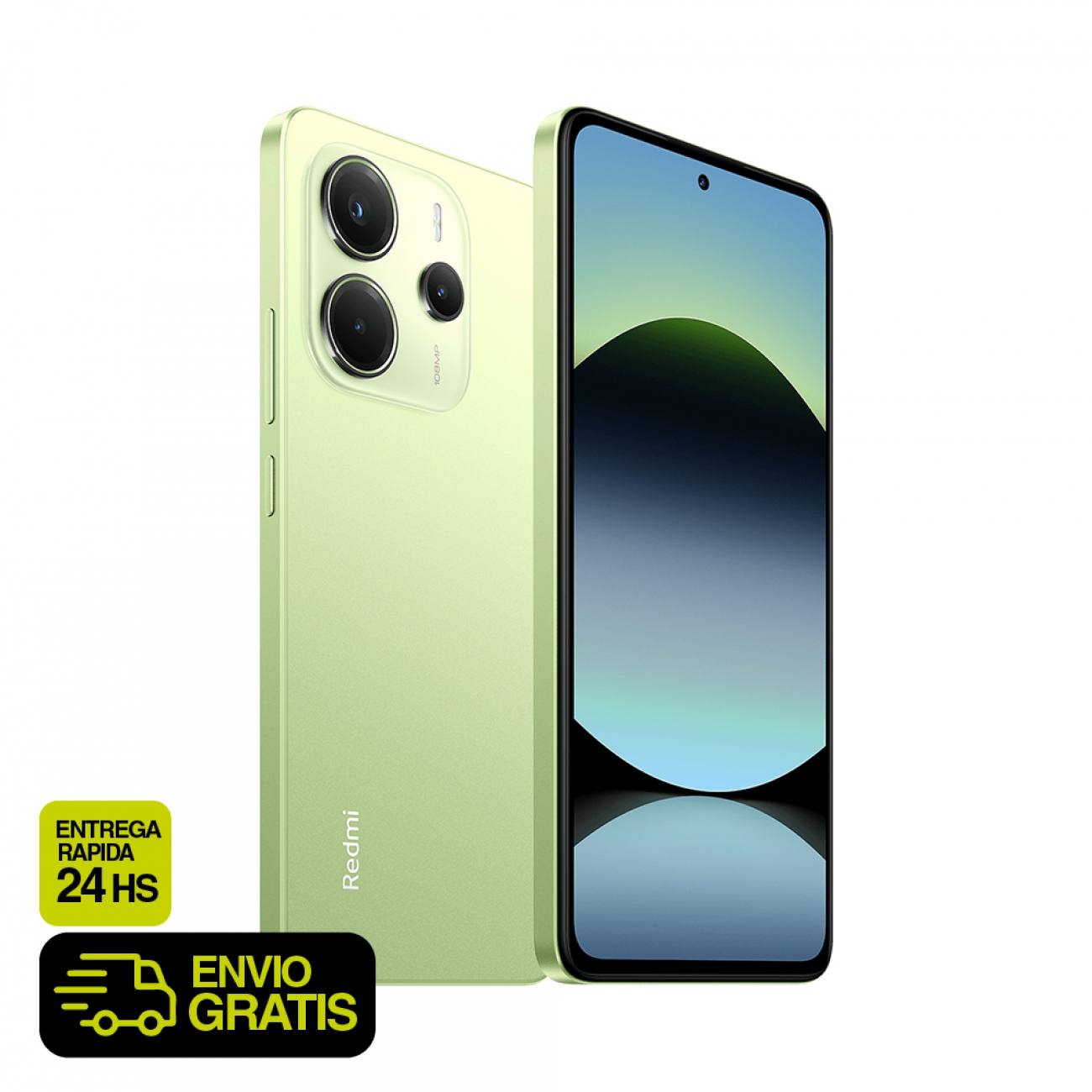 Imagen Celular Xiaomi REDMI NOTE 14 6GB 128GB 6.67" Lime Green
