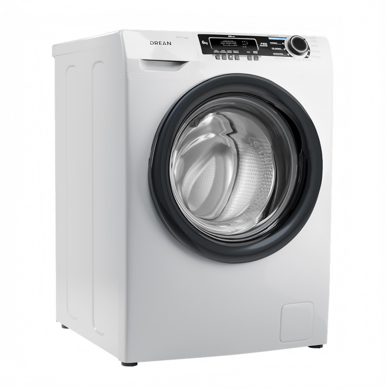 Imagen Lavarropas Autom&aacute;tico Drean Lcfdr0608lb0 6kg 800rpm Inverter