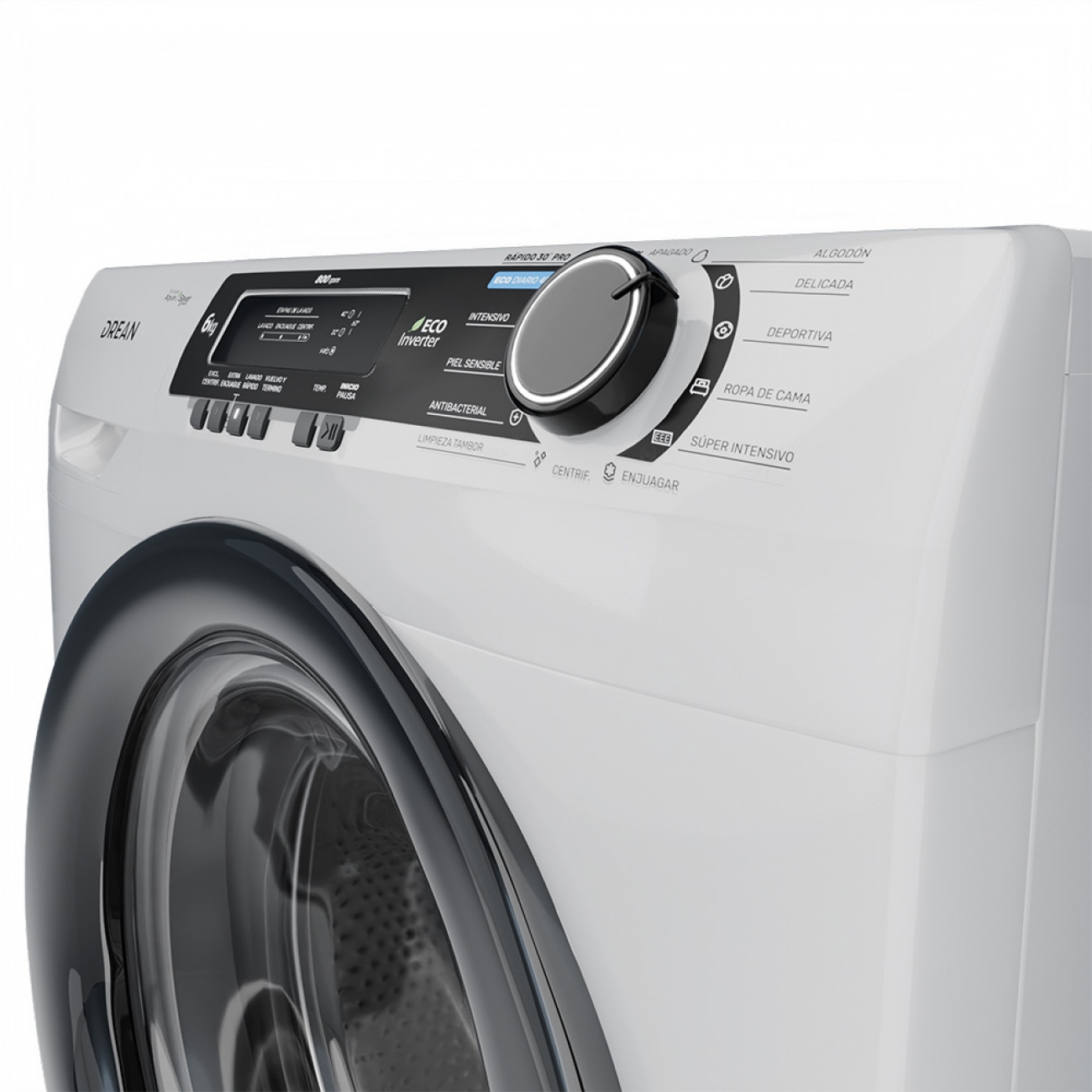 Imagen Lavarropas Autom&aacute;tico Drean Lcfdr0608lb0 6kg 800rpm Inverter