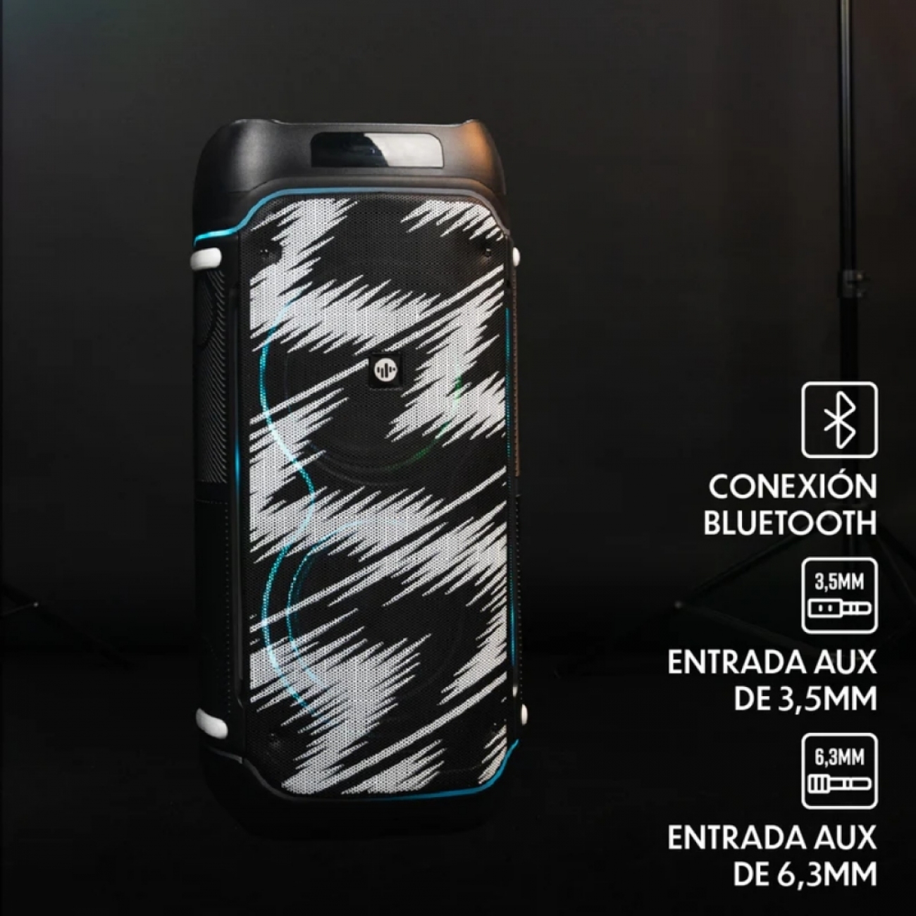 Imagen Torre De Sonido Stromberg Nix 80w Bluetooth