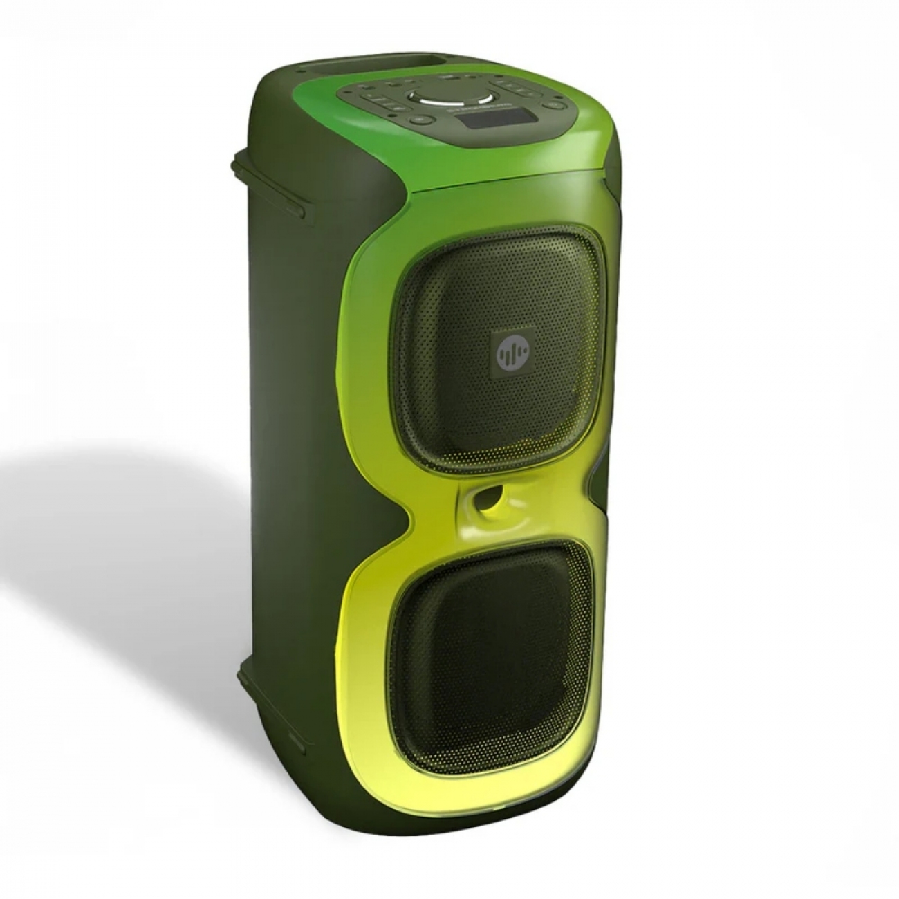 Imagen Torre De Sonido Stromberg 80w Vibe Green Eq Digital Bt