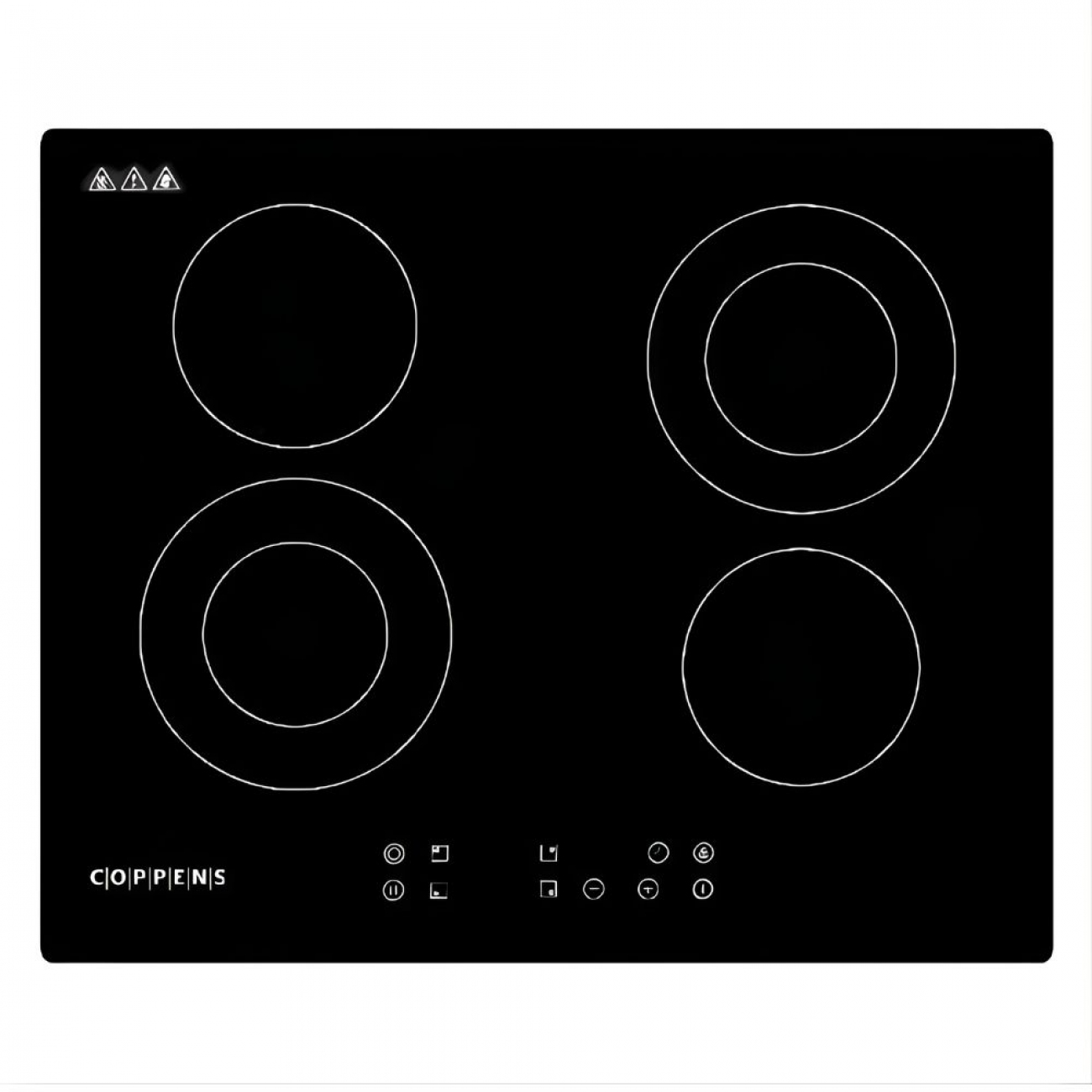 Imagen Anafe Electrico Empotrable Emege Ec460-6802 Vitroceramico 4h