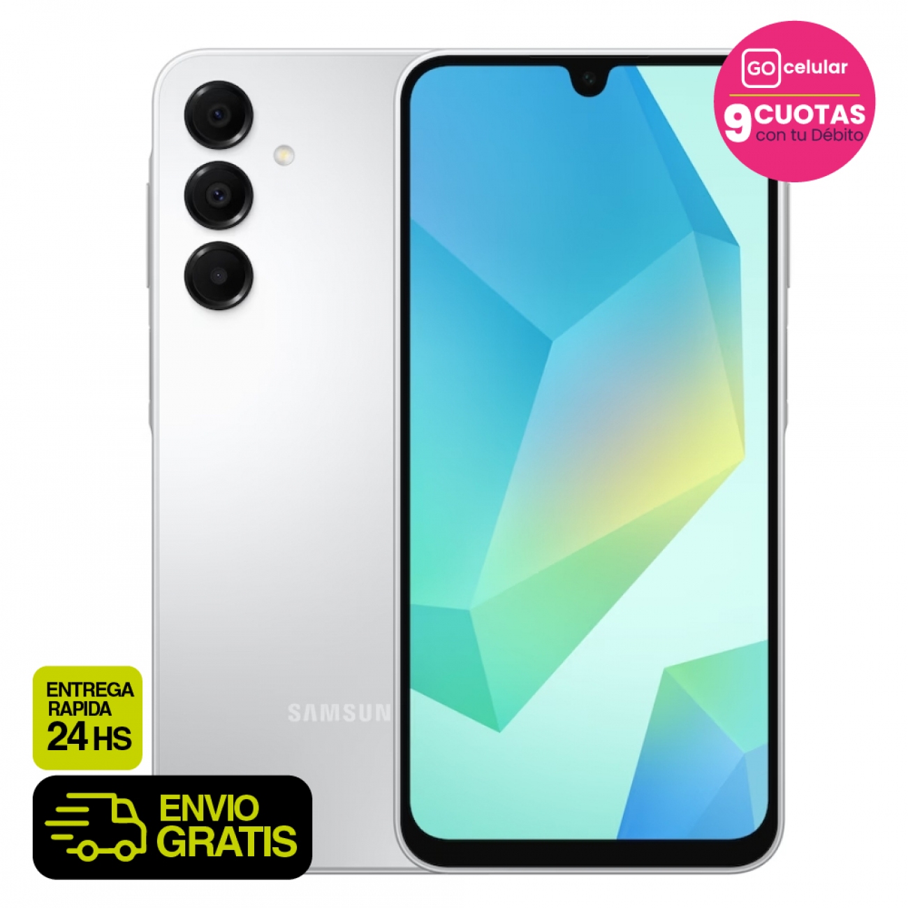Imagen Celular Samsung A16 6&period;7" 4GB 128GB Gray