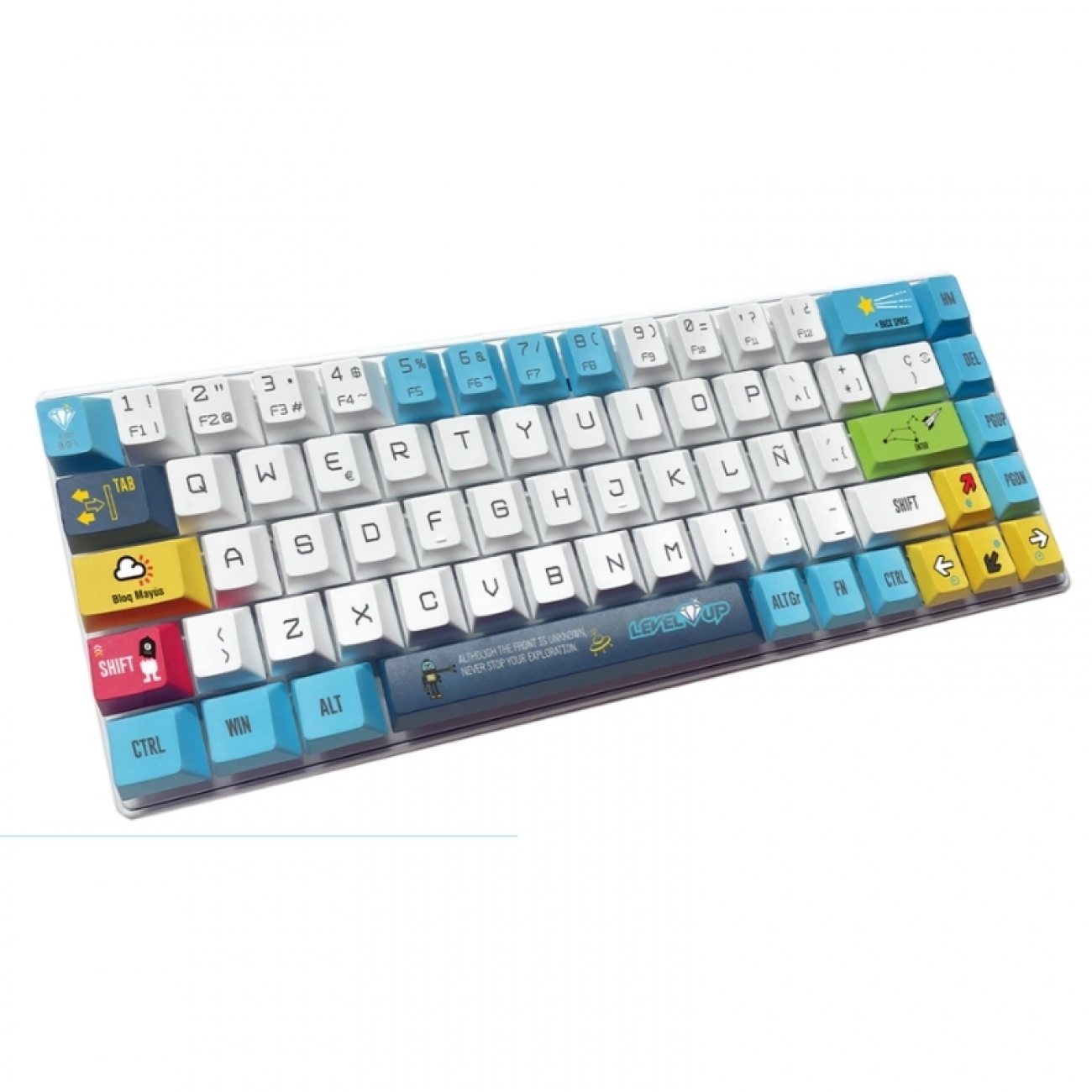 Imagen Combo Teclado Mouse Auricula Mousepad Perseo Full Level Up