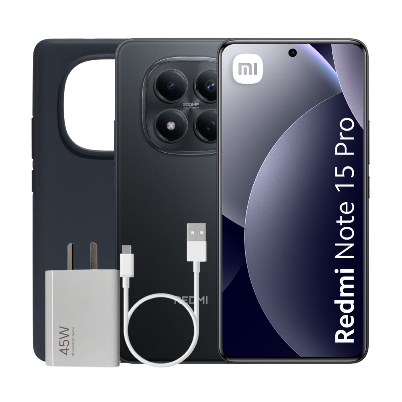 Imagen Celular Xiaomi Redmi Note 15 Pro 6&period;77" 8Gb 256Gb Black