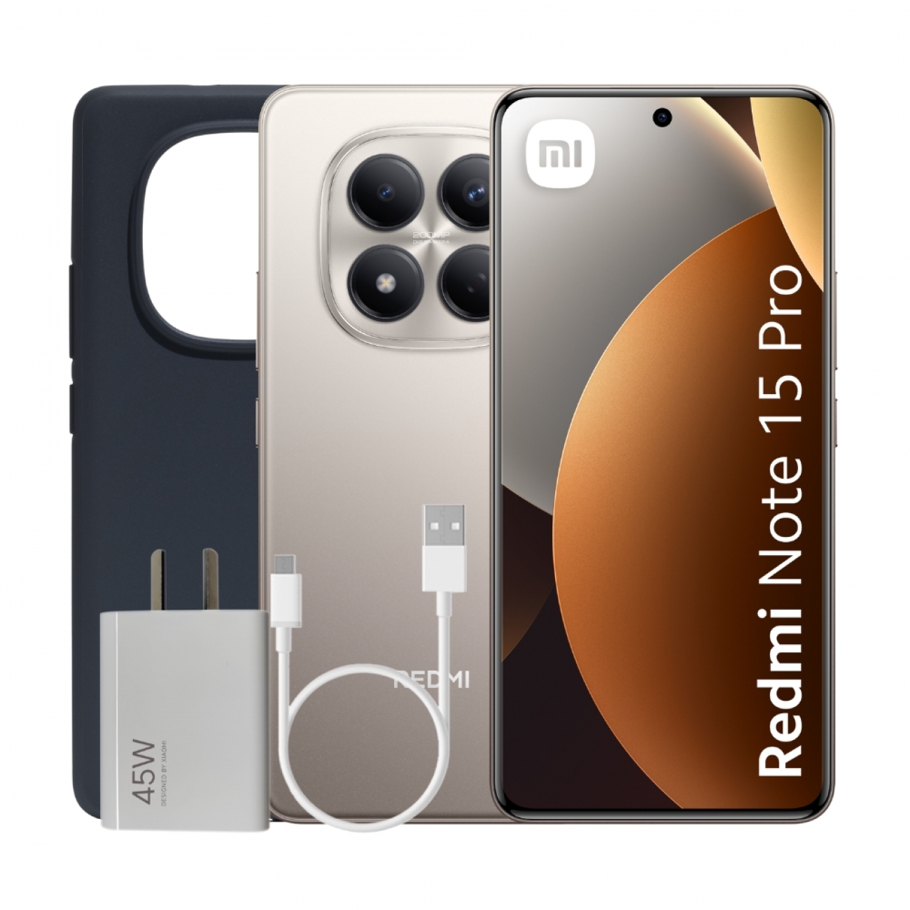 Imagen Celular Xiaomi Redmi Note 15 Pro 6&period;77" 8Gb 256Gb Titanium