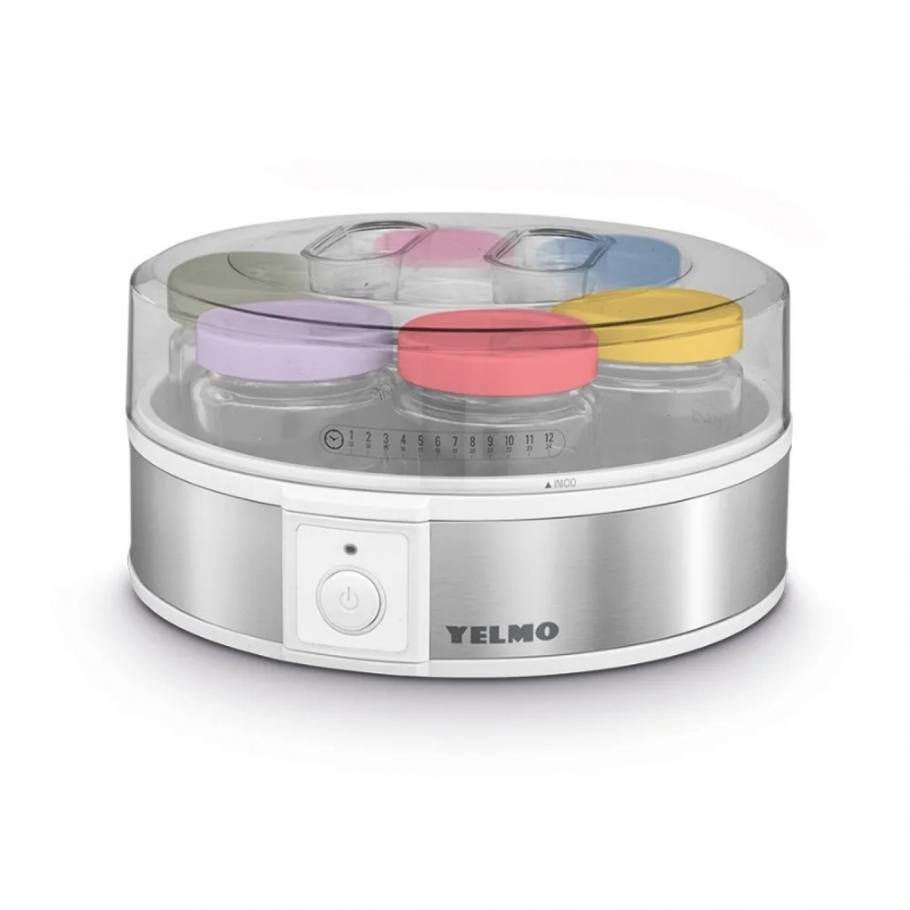 Imagen Yogurtera Yelmo YG1700 1&period;1 Lts 7 Vasos De 160Ml