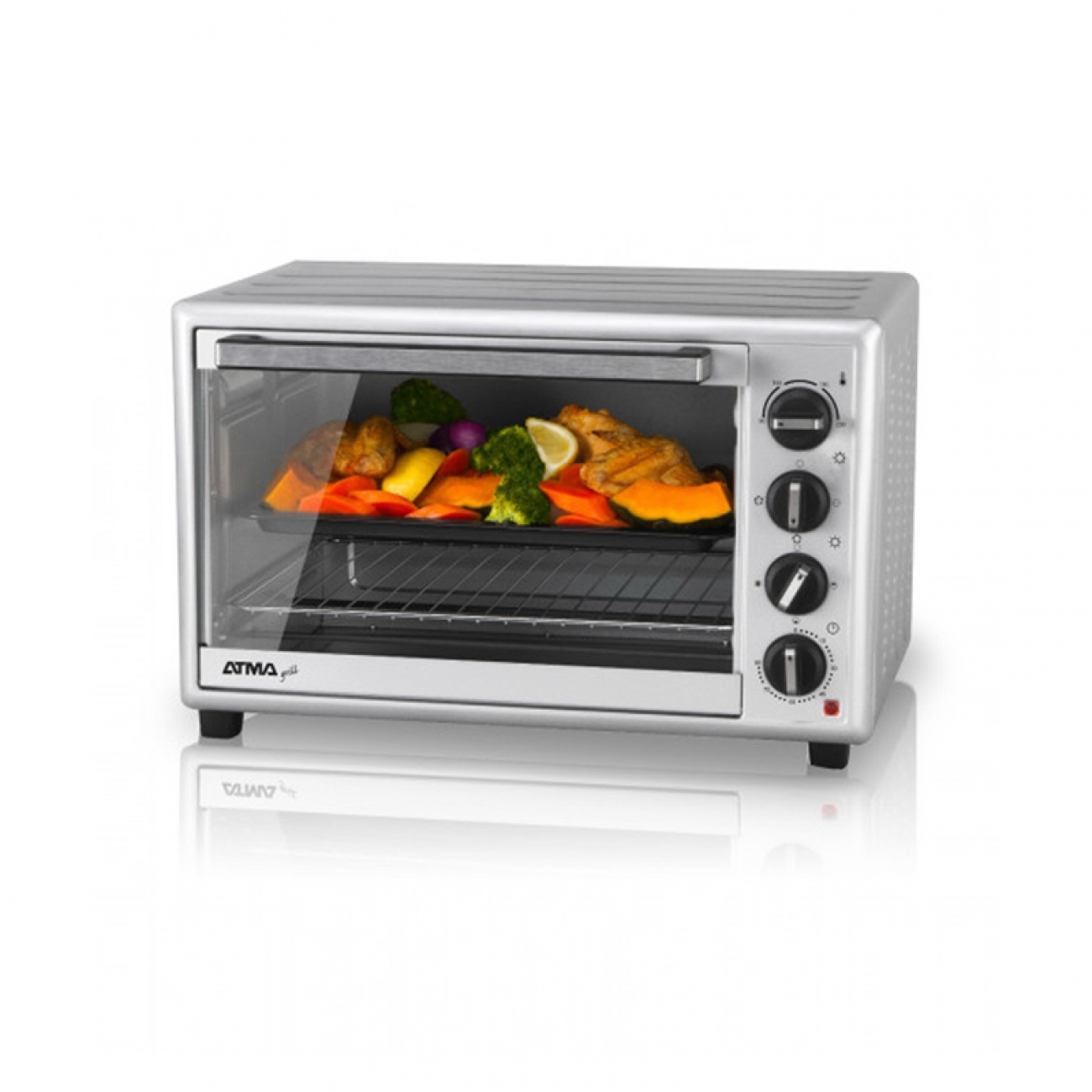 Imagen Horno Electrico Atma HG9022P 90Lts 2700W Convecc Silver