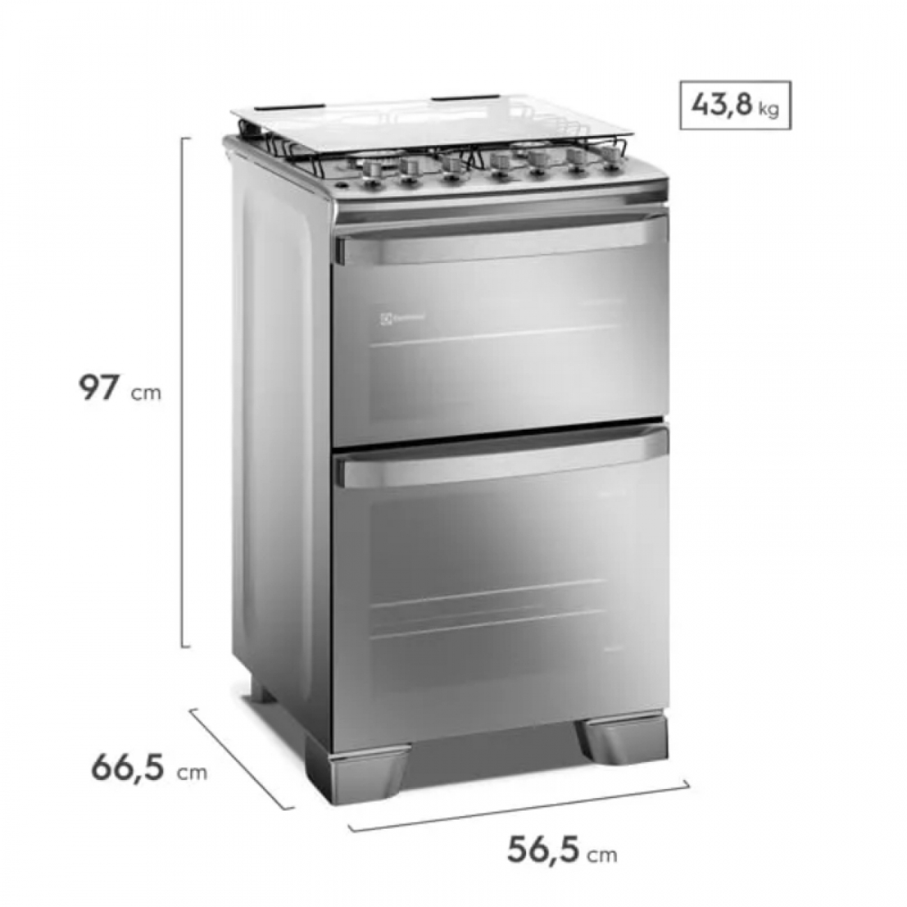Imagen Cocina Electrolux F4EDM 4 Hornallas 56 Cm