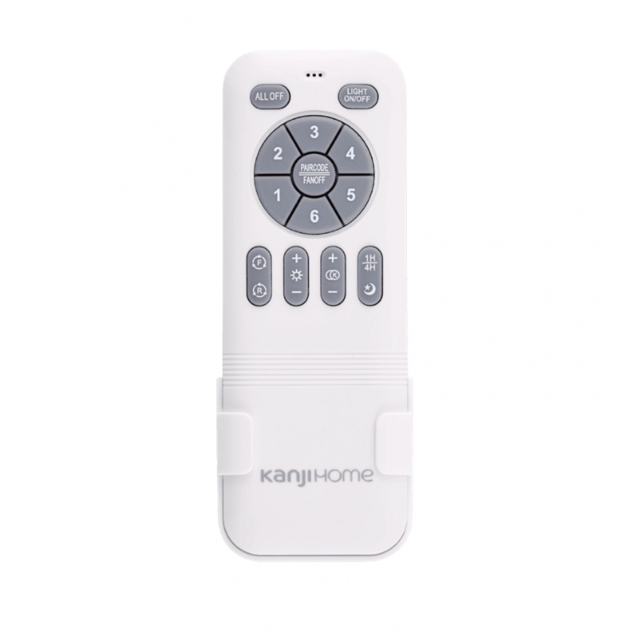 Imagen Ventilador Retractil Techo Luz Kanji CFMB001SL 65W Silver